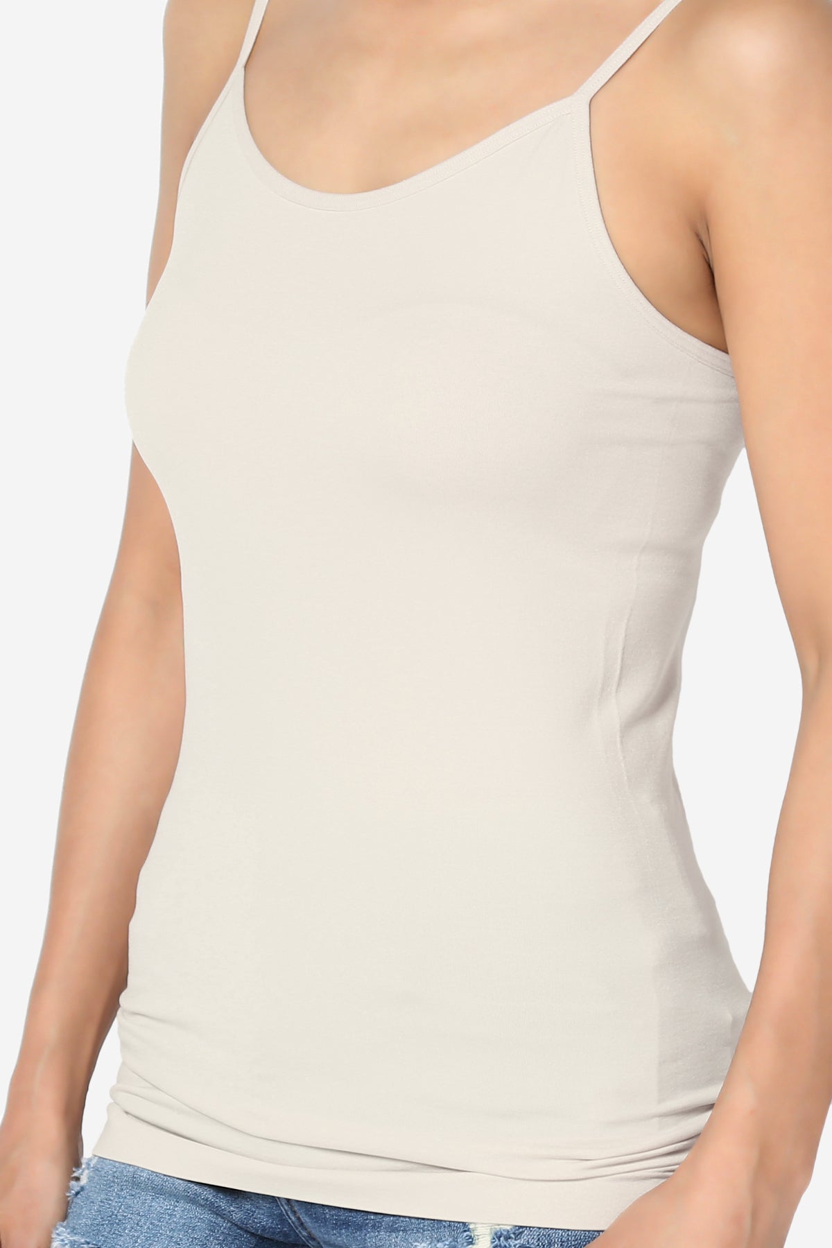 Himari Seamless Camisole Top SAND BEIGE_5