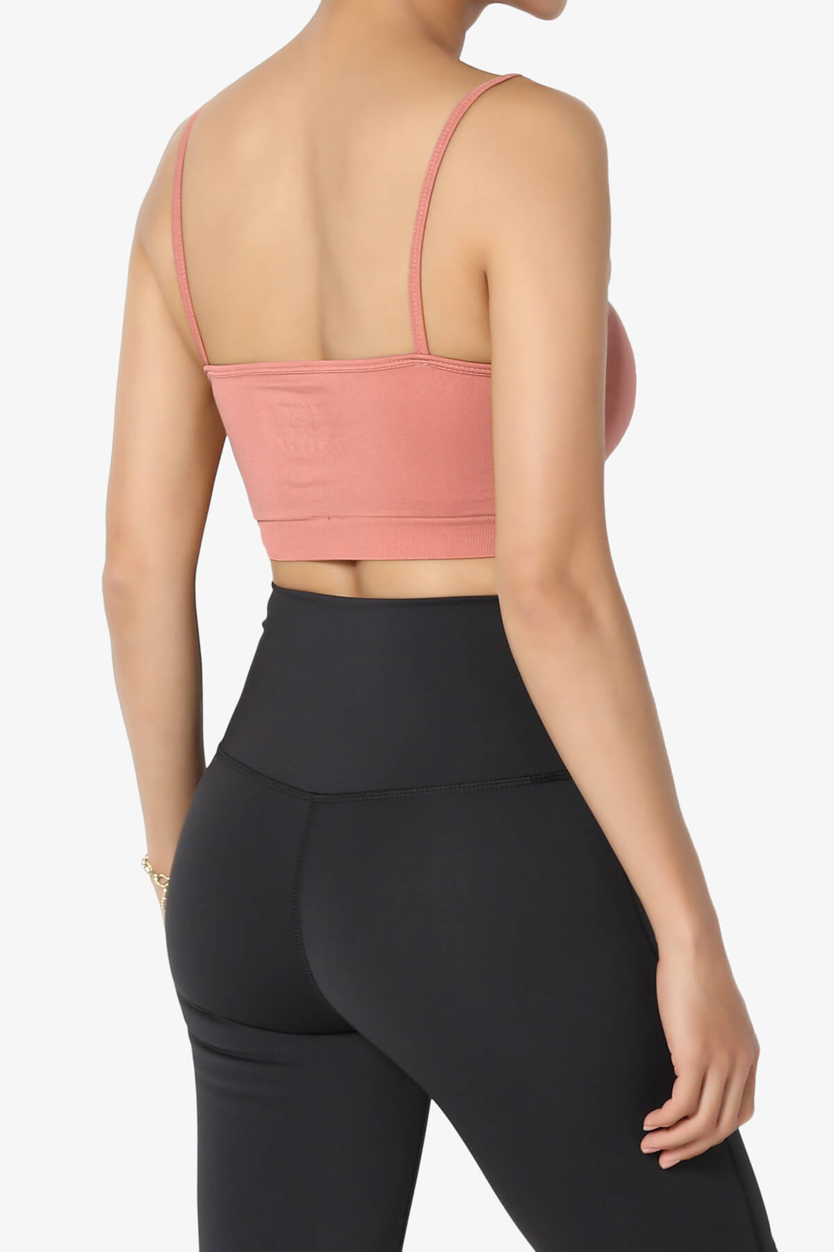 Cally Padded Crisscross Bralette ASH ROSE_4