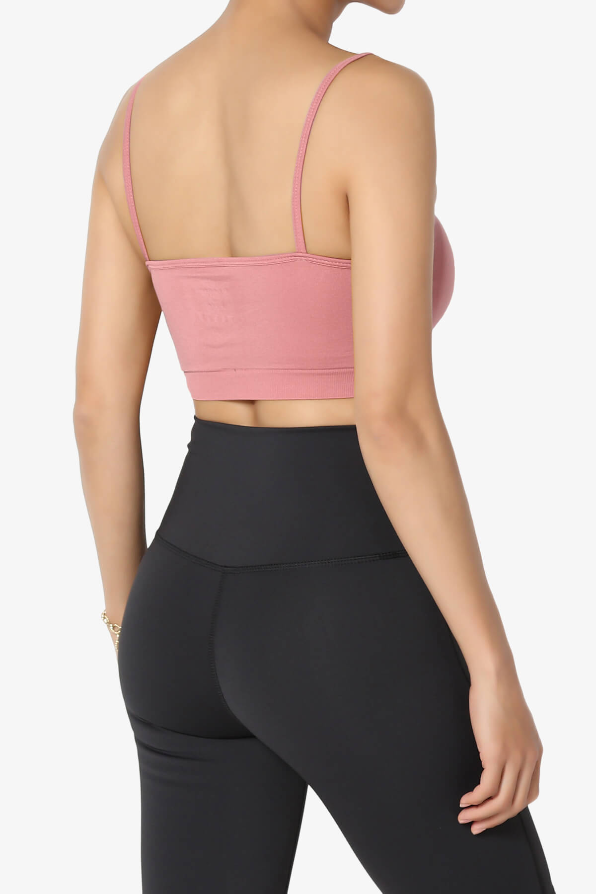 Cally Padded Crisscross Bralette DUSTY ROSE_4