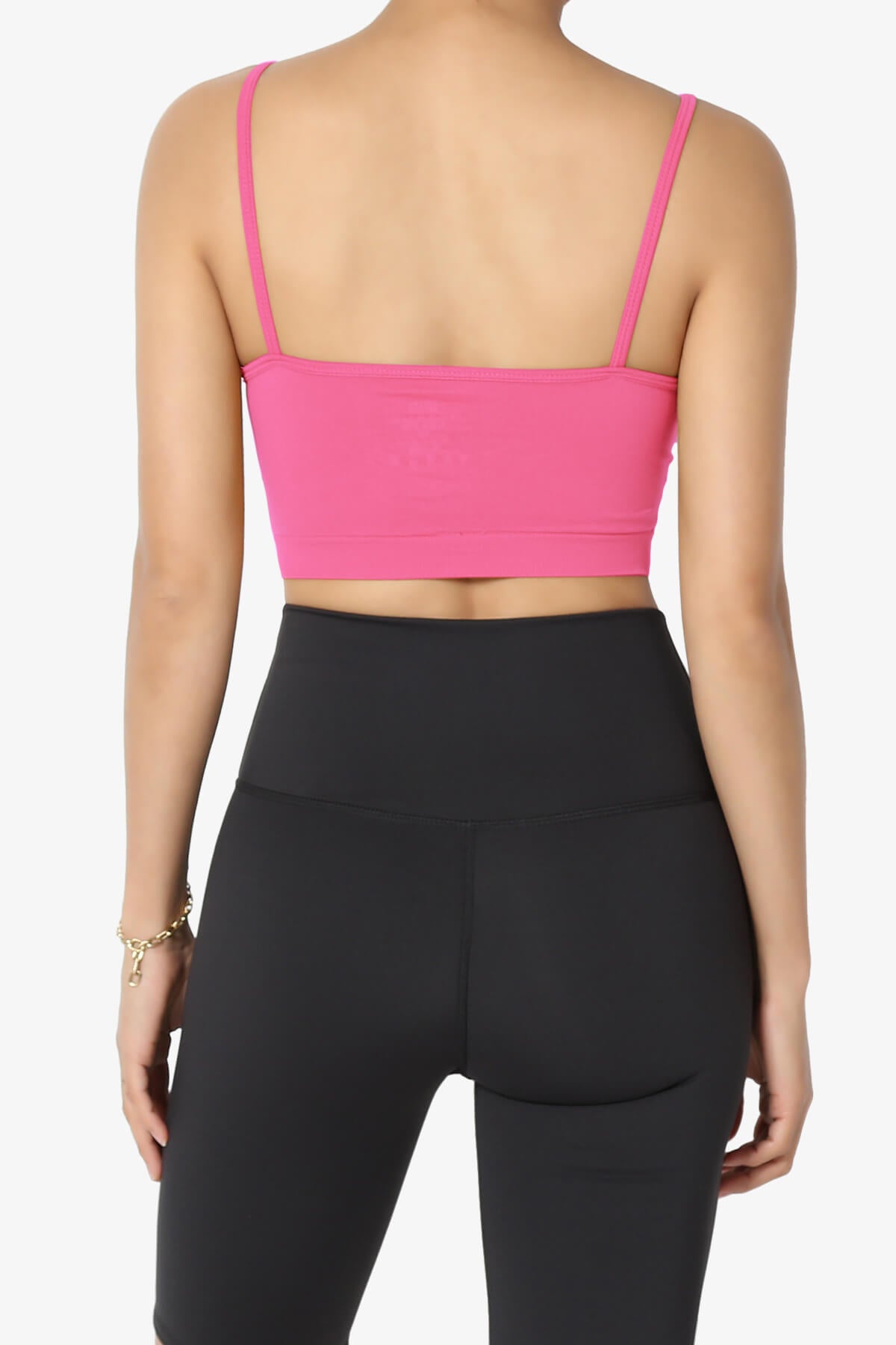Cally Padded Crisscross Bralette FUCHSIA_2