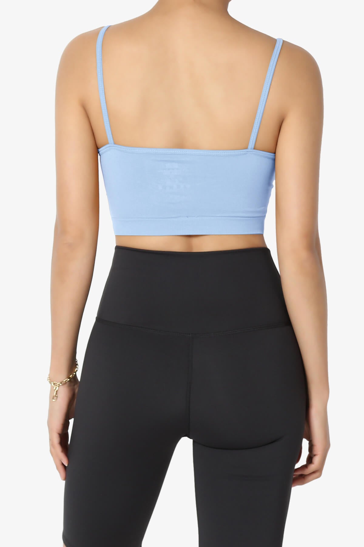 Cally Padded Crisscross Bralette LIGHT BLUE_2