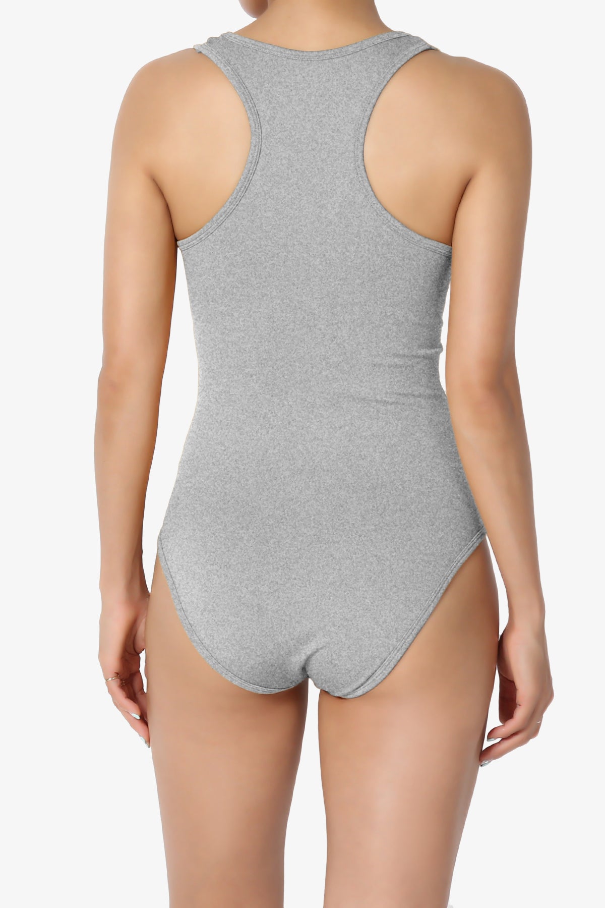 Rego Sleeveless Scoop Neck Seamless Bodysuit
