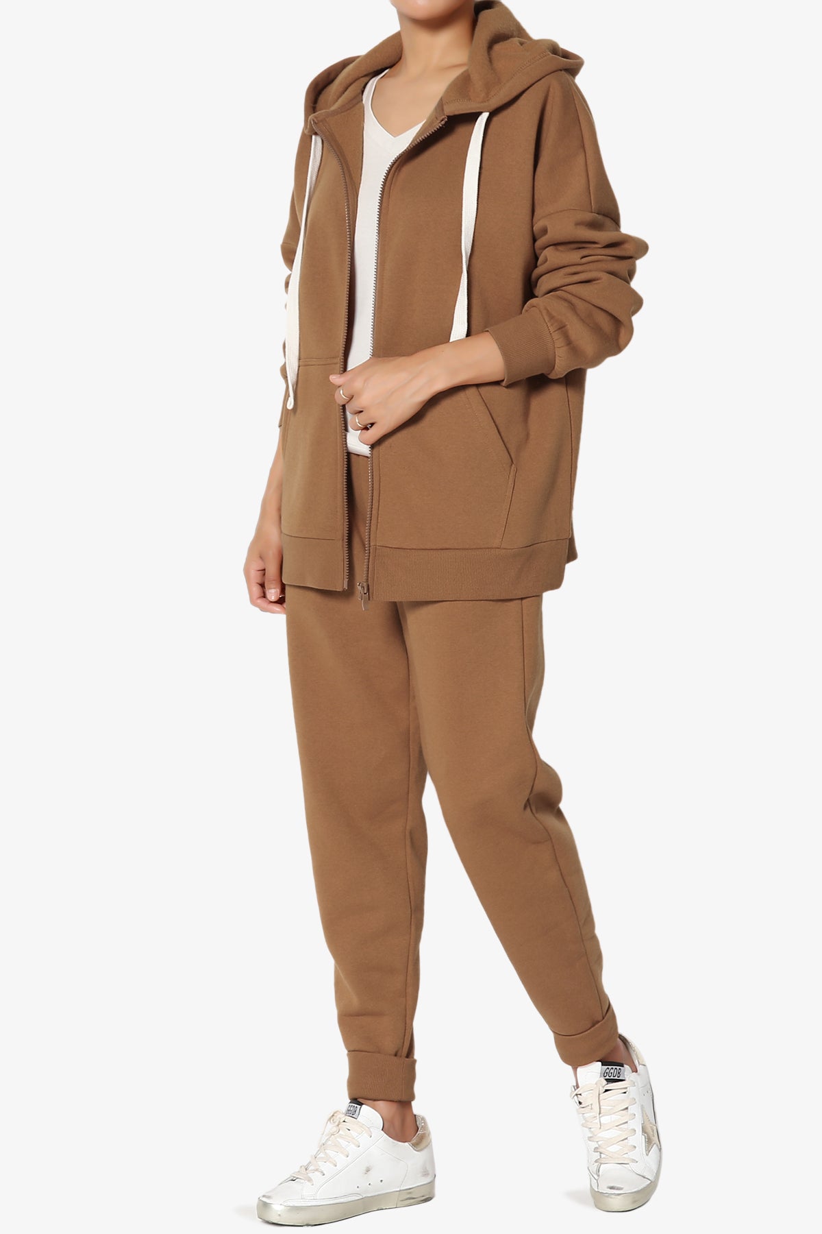 Accie Fleece Jacket & Jogger Pants Set PLUS