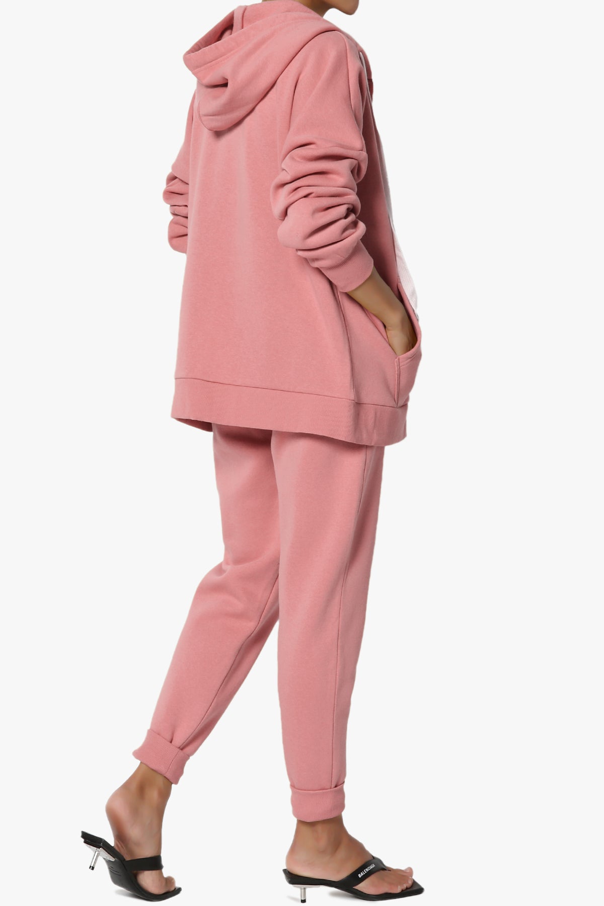 Accie Fleece Jacket & Jogger Pants Set PLUS