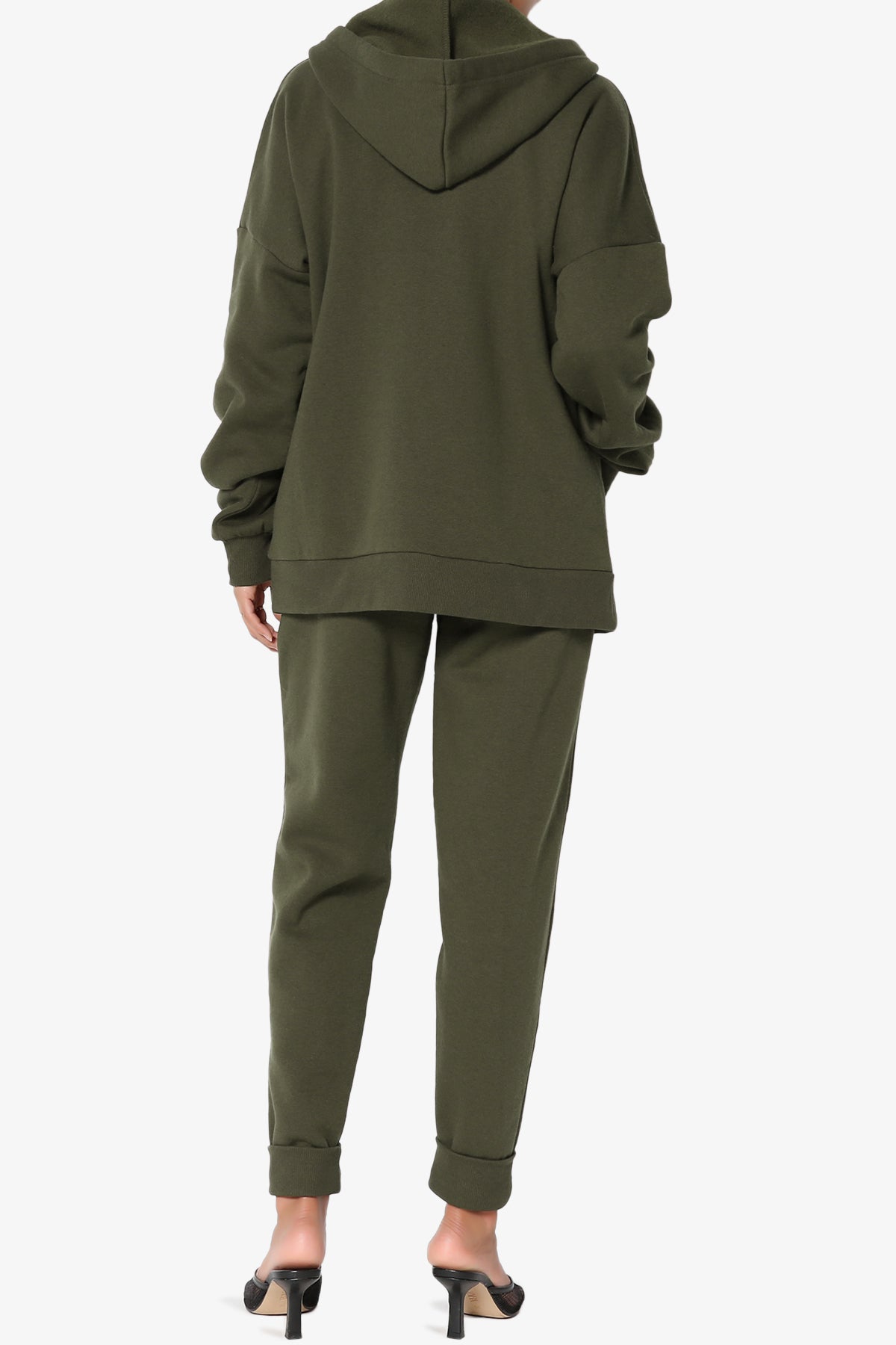 Accie Fleece Jacket & Jogger Pants Set PLUS