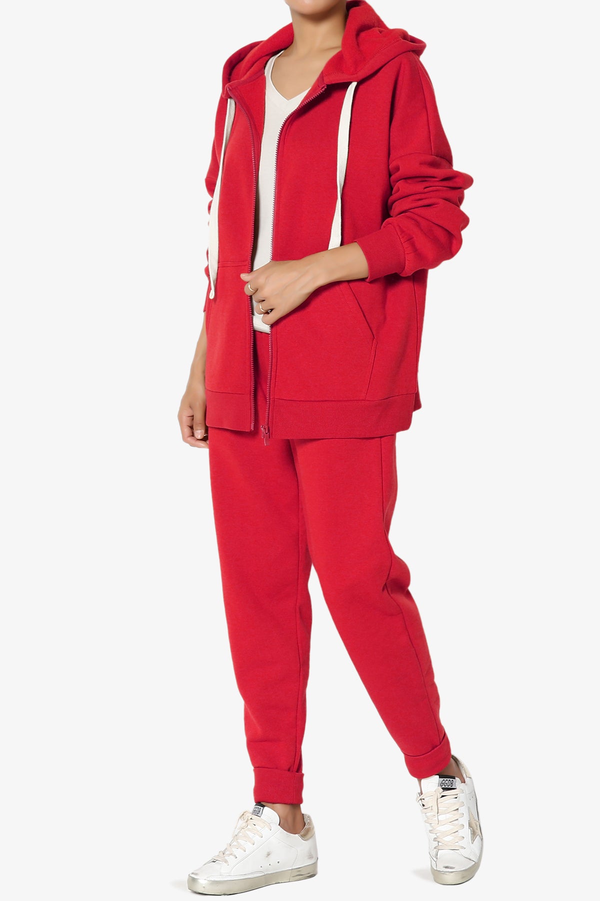 Accie Fleece Jacket & Jogger Pants Set PLUS