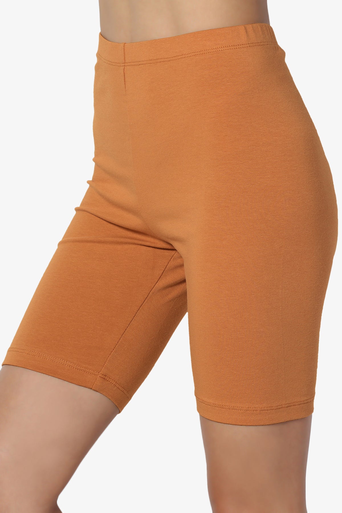 Kite Cotton Biker Short Leggings ALMOND_5