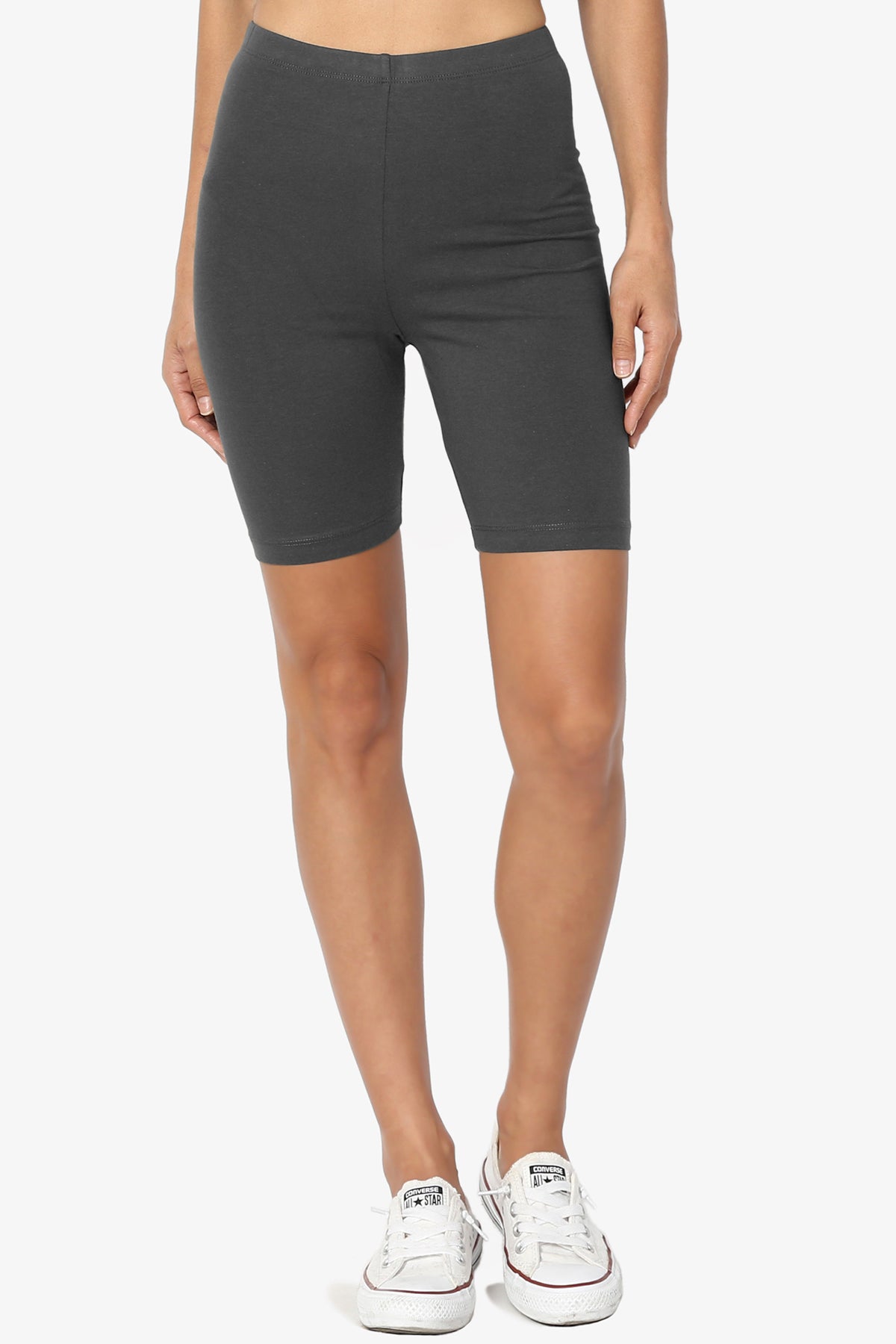 Kite Cotton Biker Short Leggings ASH GREY_1