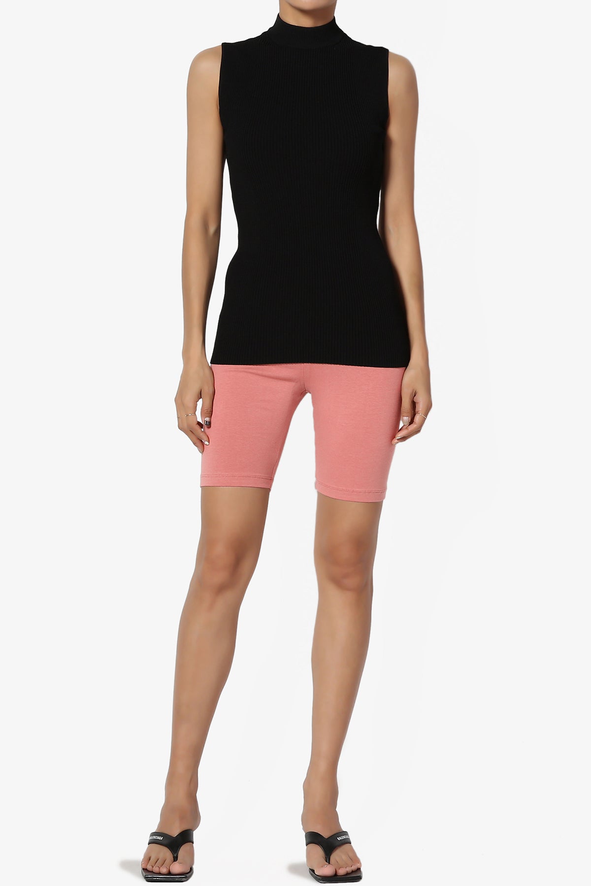 Kite Cotton Biker Short Leggings ASH ROSE_6