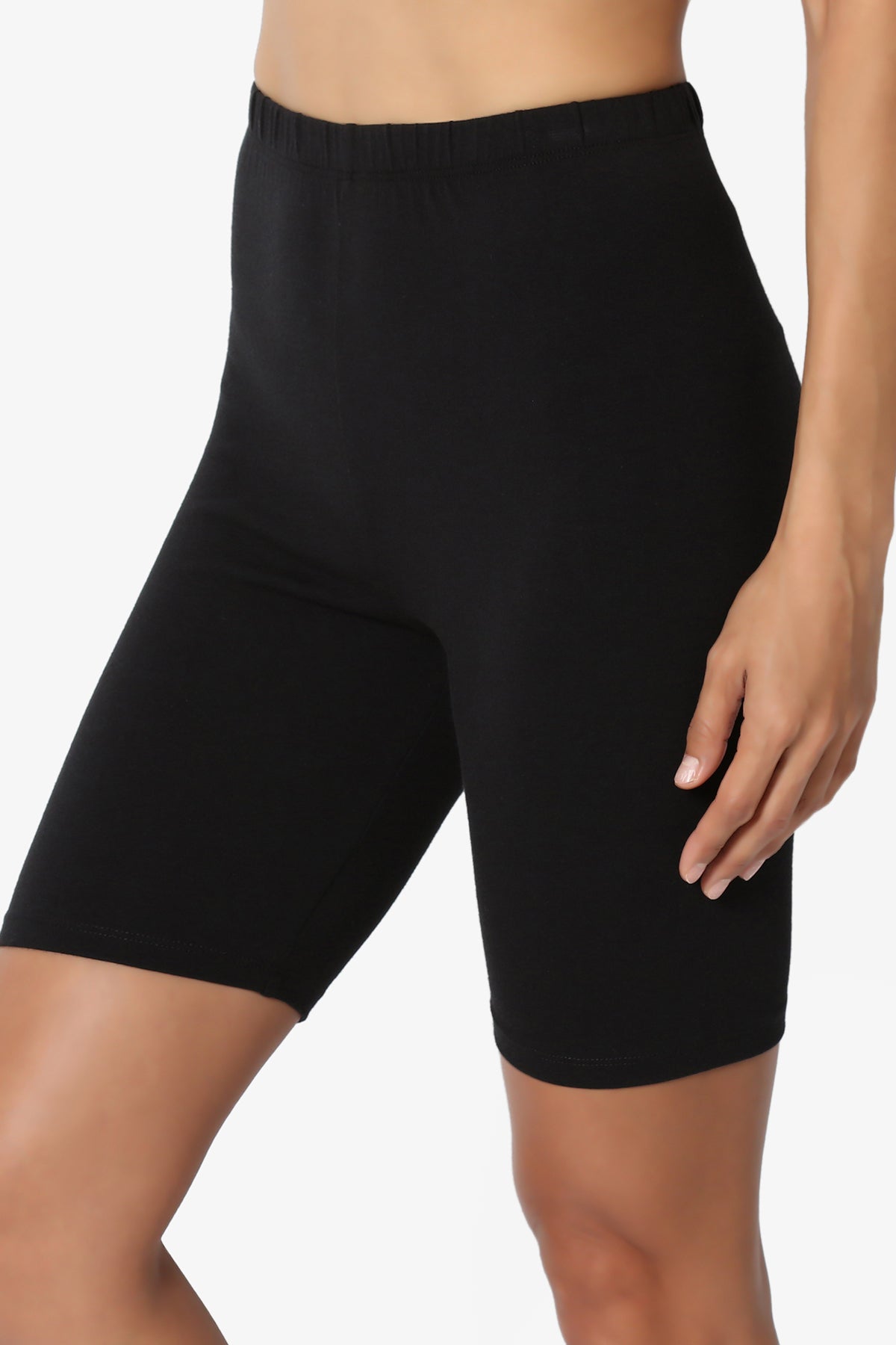 Kite Cotton Biker Short Leggings BLACK_4