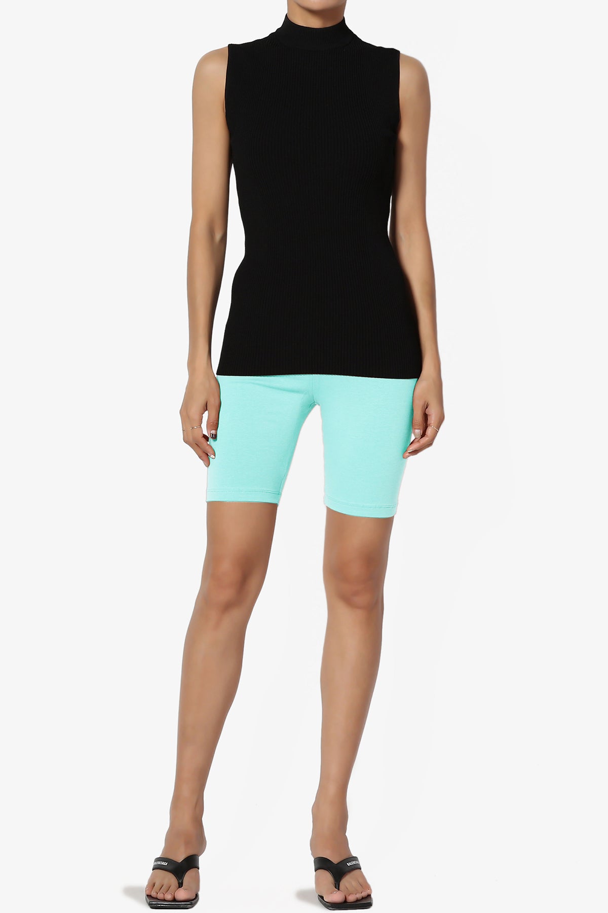 Kite Cotton Biker Short Leggings BLUE MINT_6