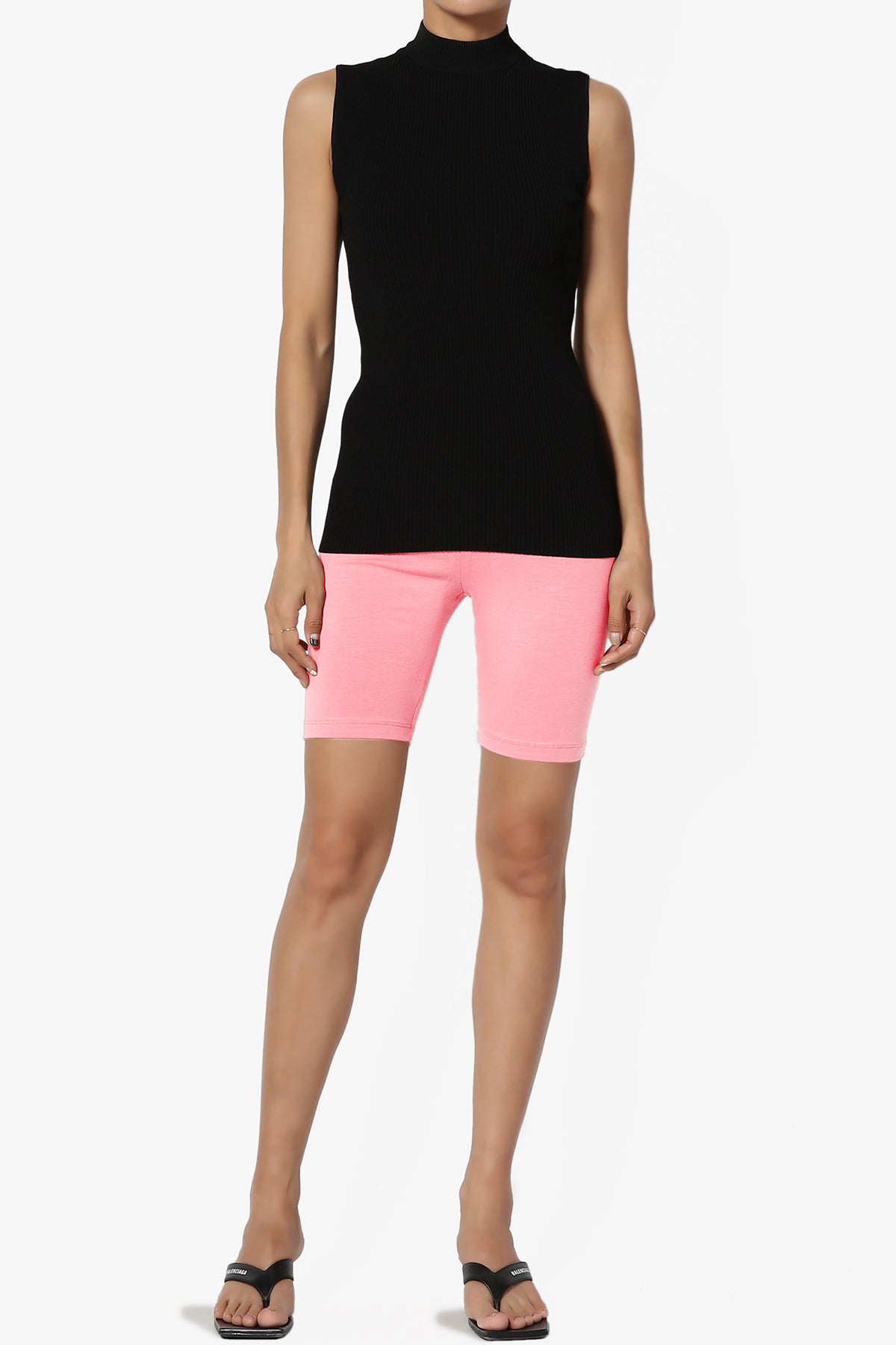 Kite Cotton Biker Short Leggings BRIGHT PINK_6