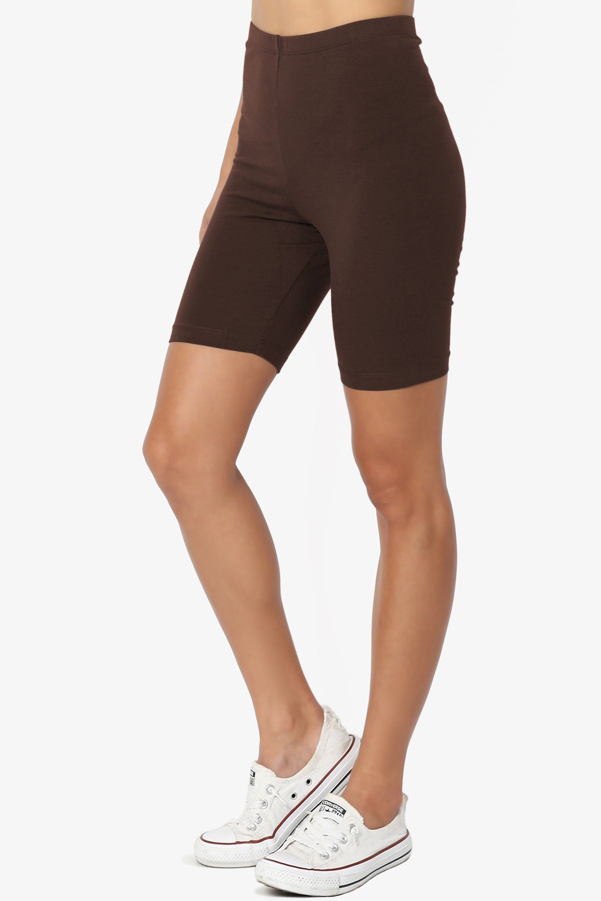 Kite Cotton Biker Short Leggings BROWN_3