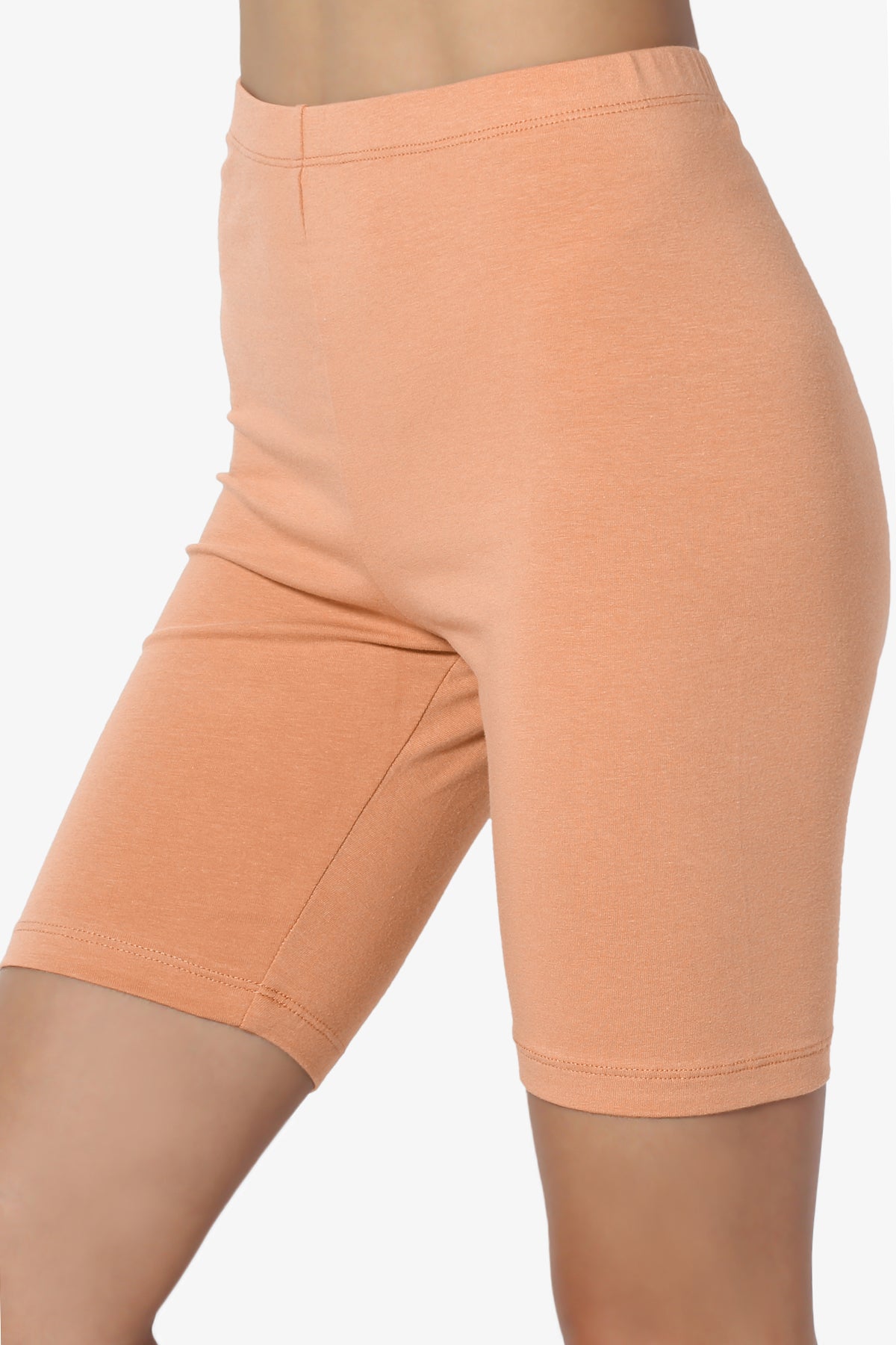 Kite Cotton Biker Short Leggings BUTTER ORANGE_5