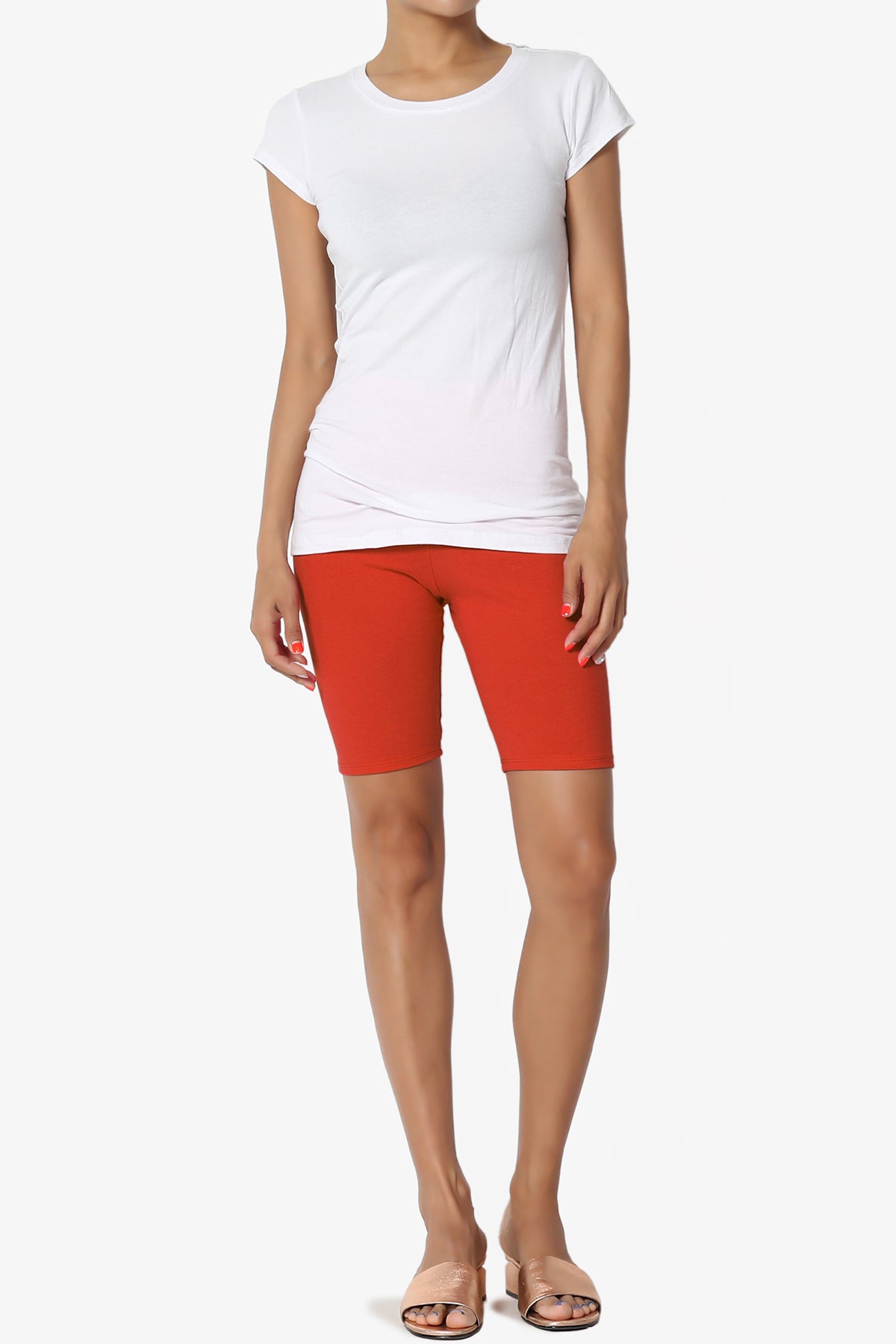 Kite Cotton Biker Short Leggings COPPER_6