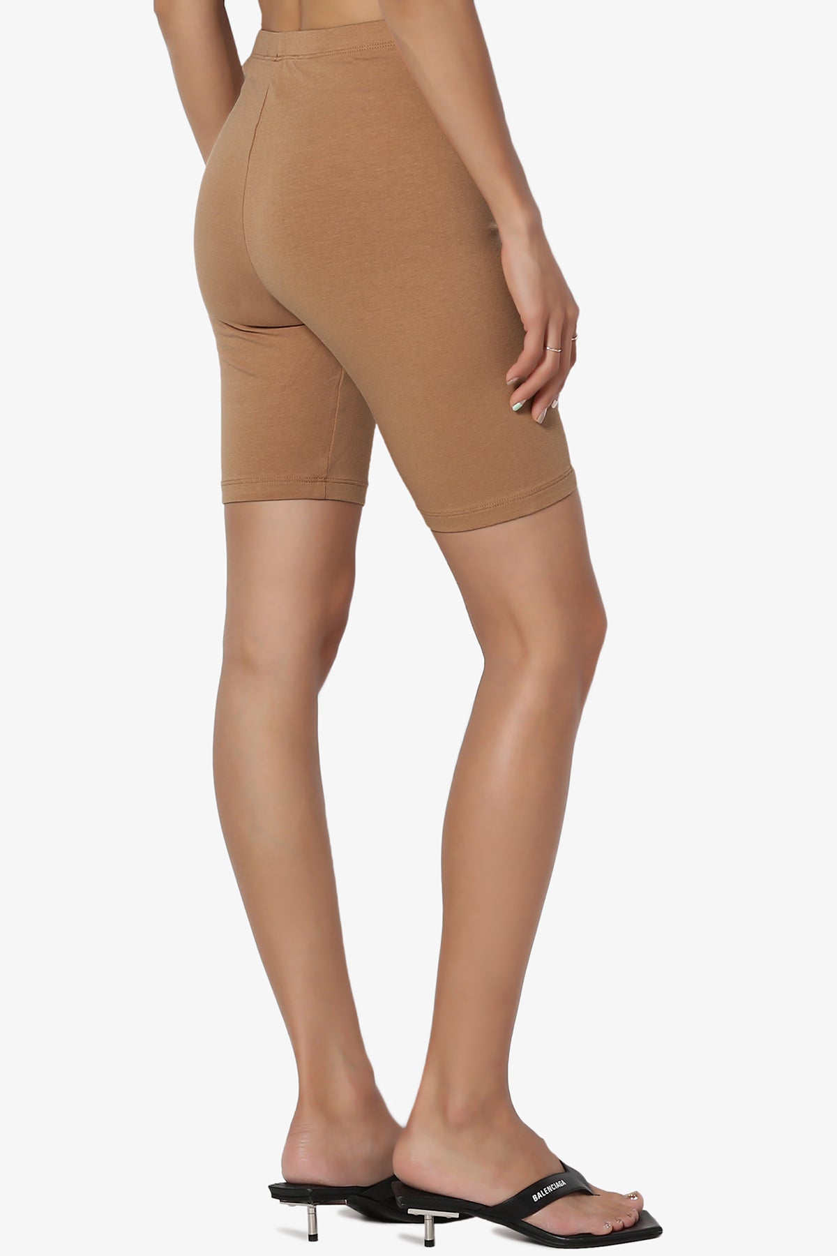Kite Cotton Biker Short Leggings DEEP CAMEL_4