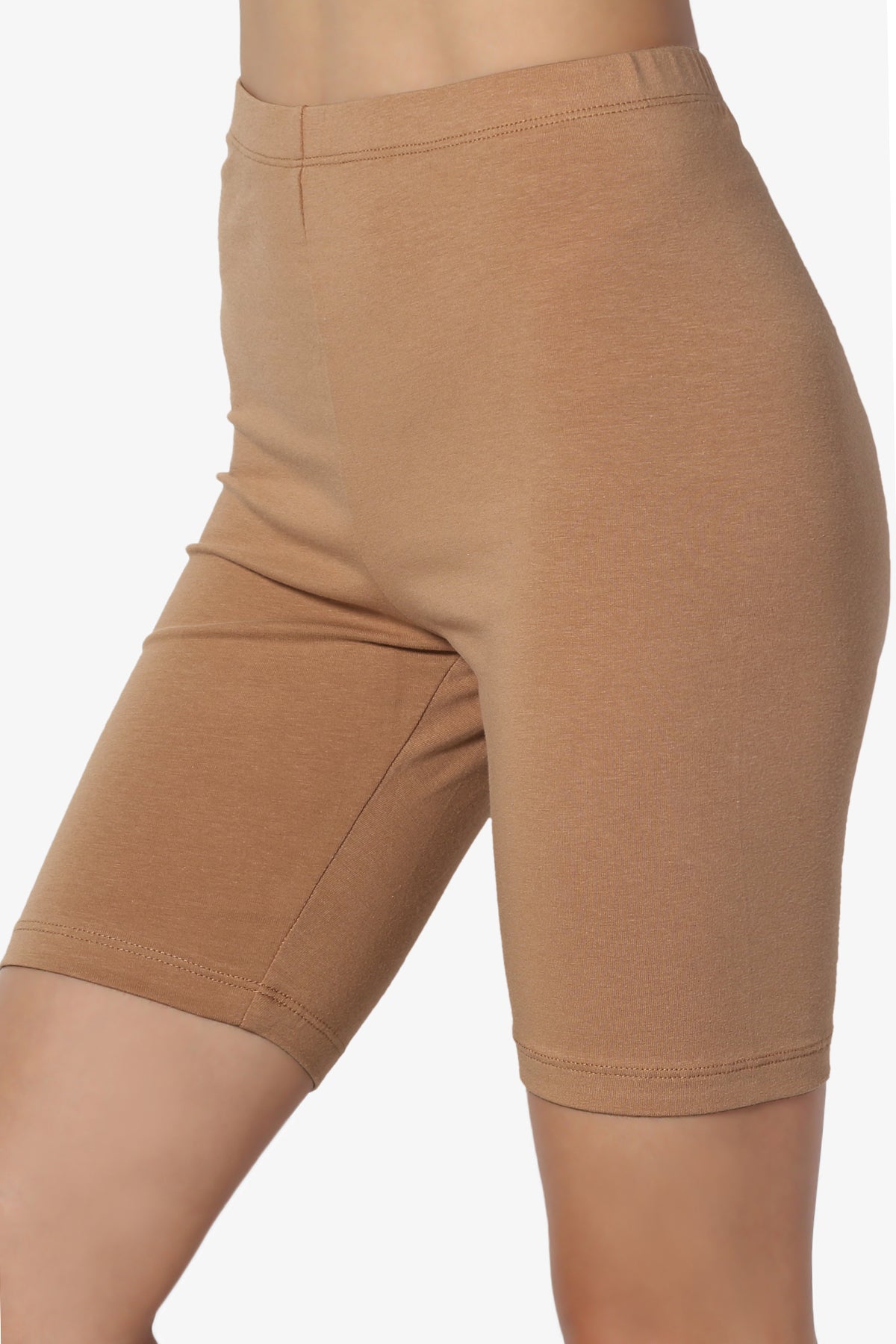 Kite Cotton Biker Short Leggings DEEP CAMEL_5