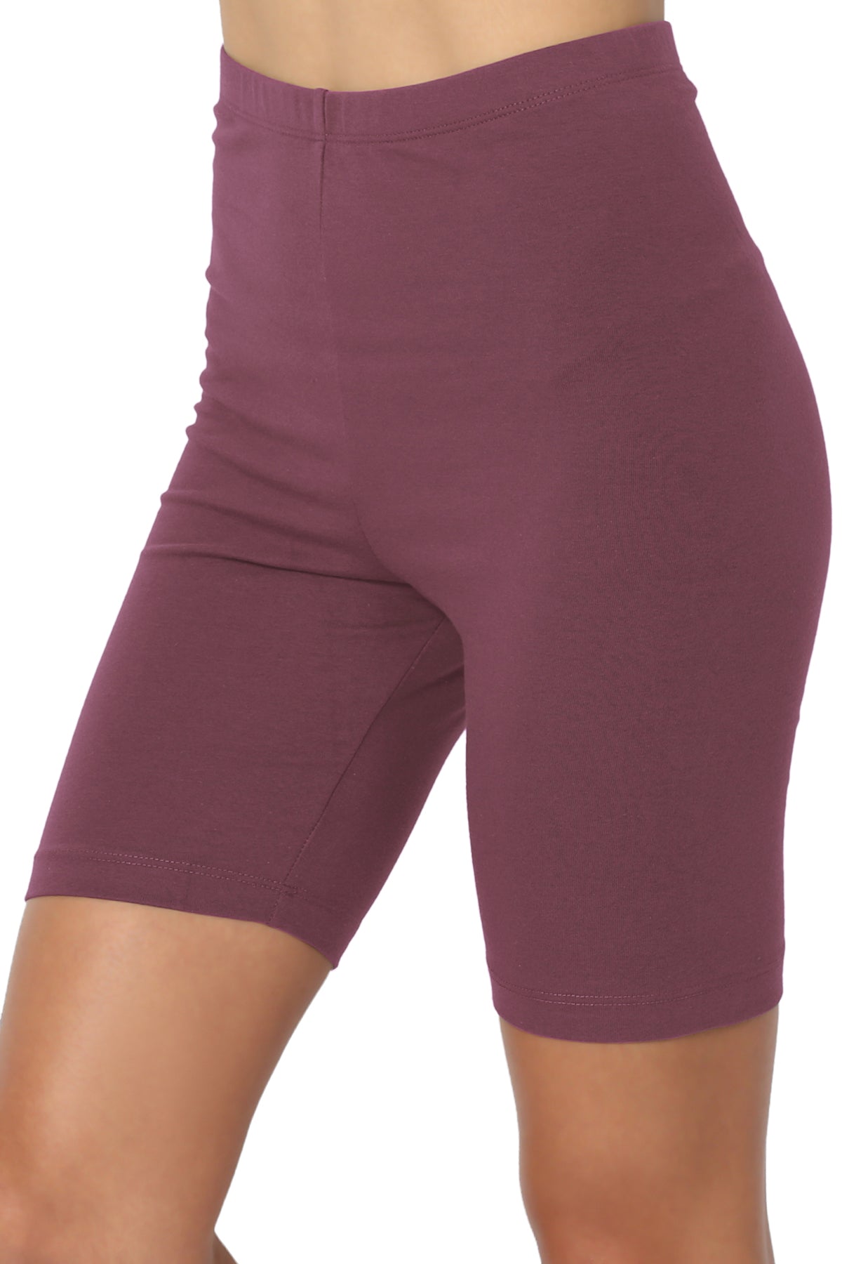 Kite Cotton Biker Short Leggings DUSTY PLUM_5