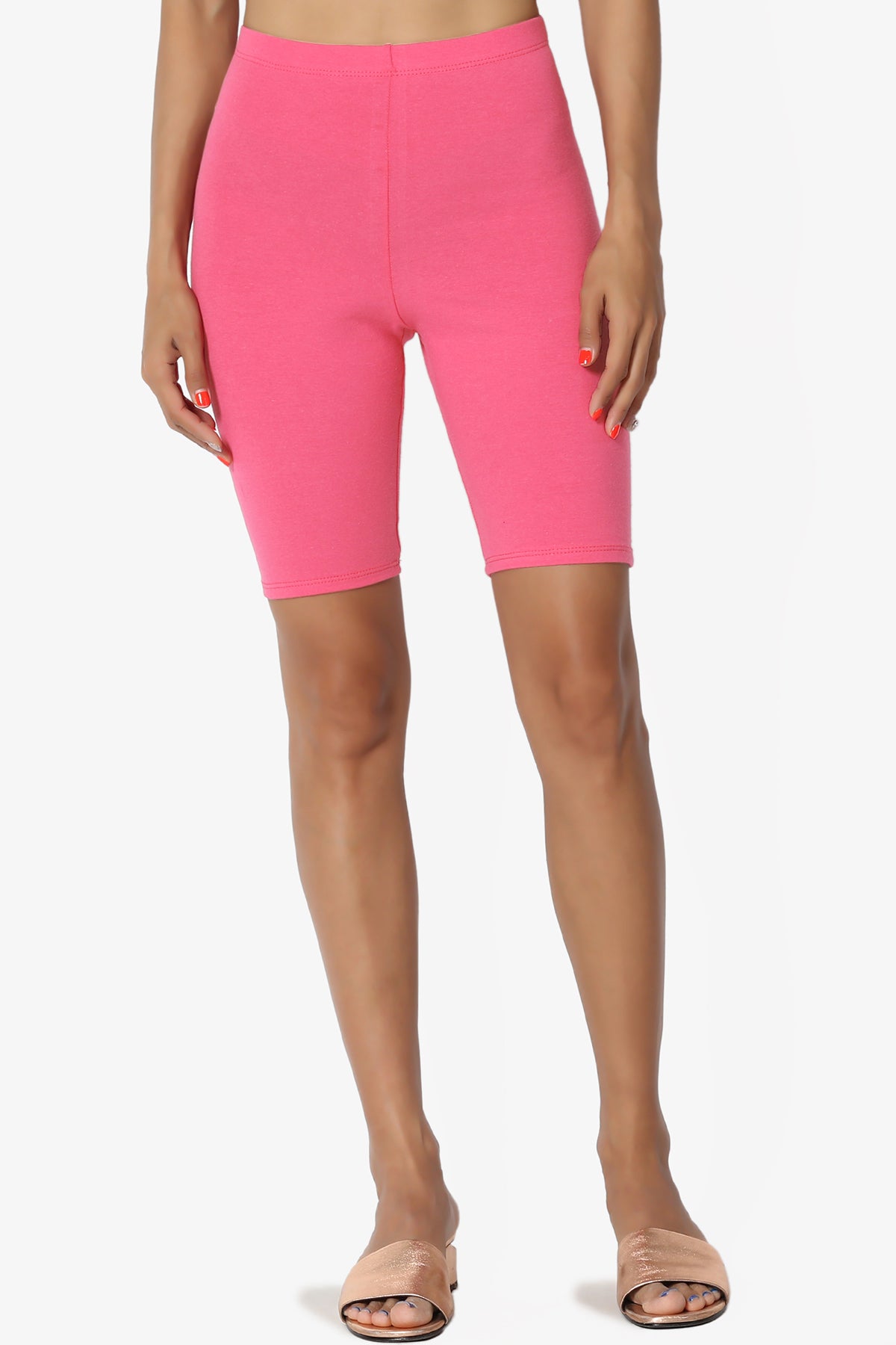 Kite Cotton Biker Short Leggings FUCHSIA_1