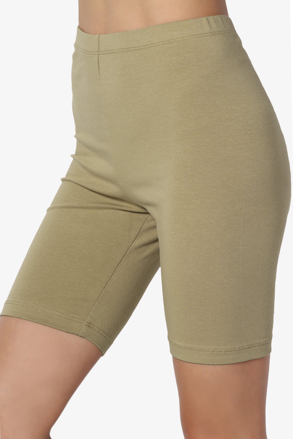 Kite Cotton Biker Short Leggings KHAKI GREEN_5