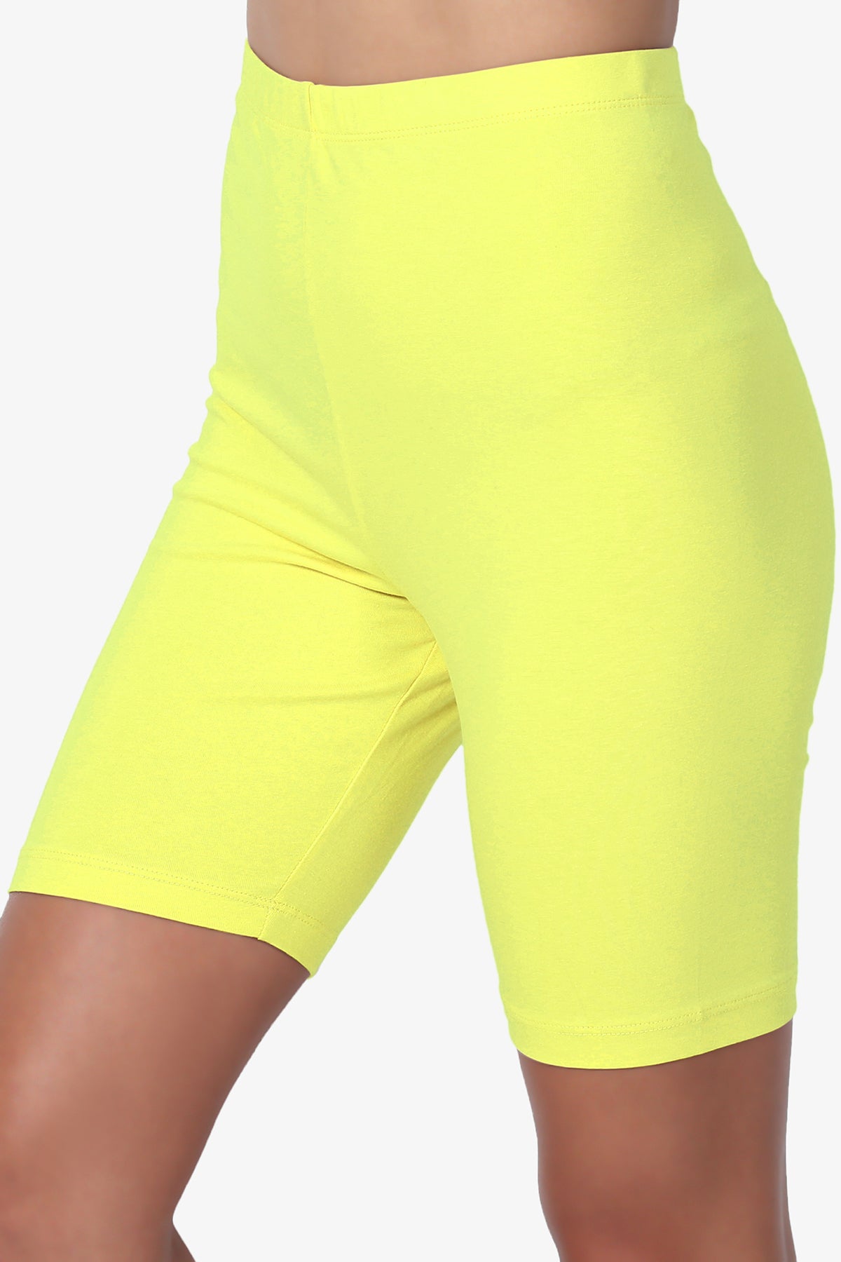 Kite Cotton Biker Short Leggings NEON GREEN_5
