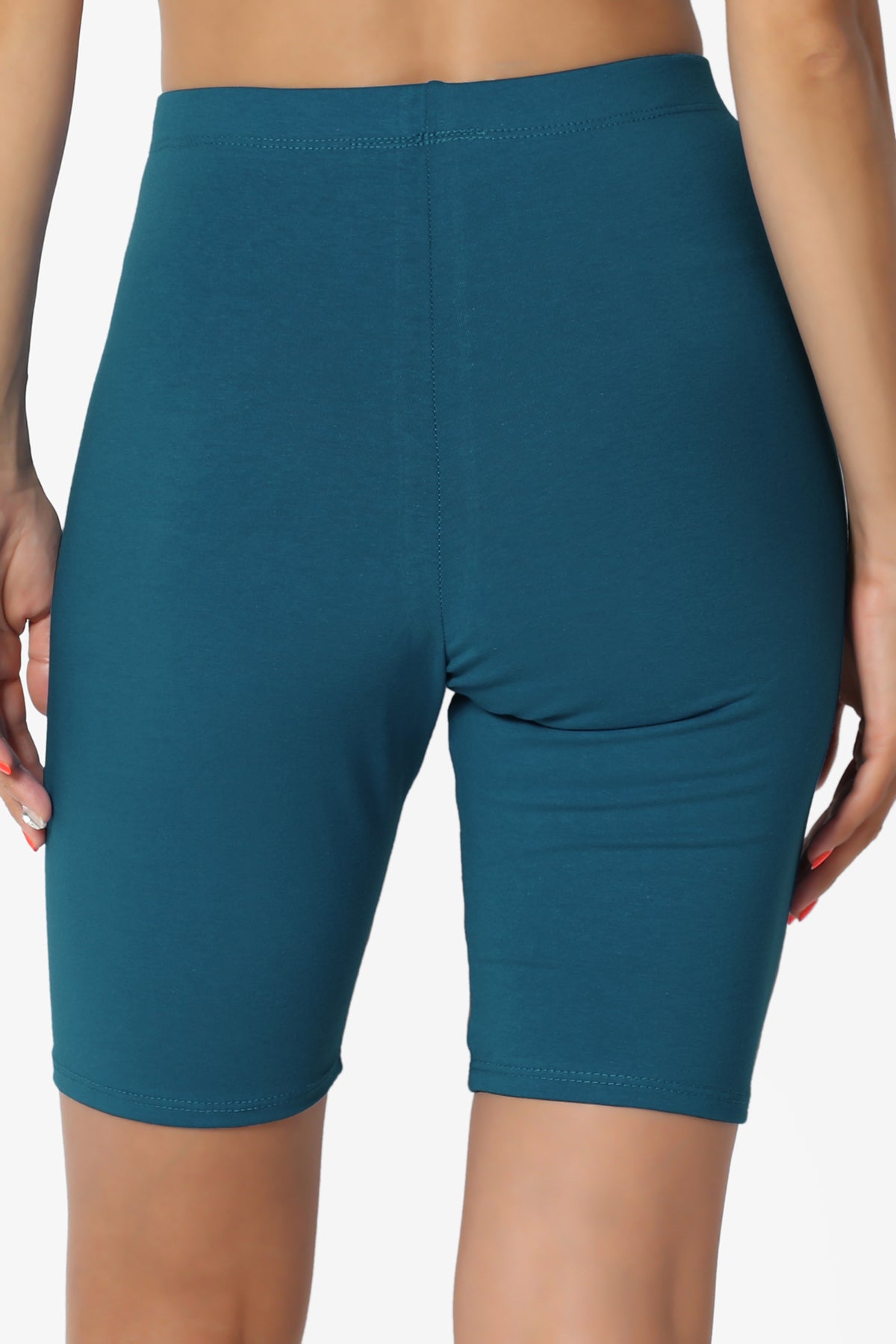 Kite Cotton Biker Short Leggings TEAL_3