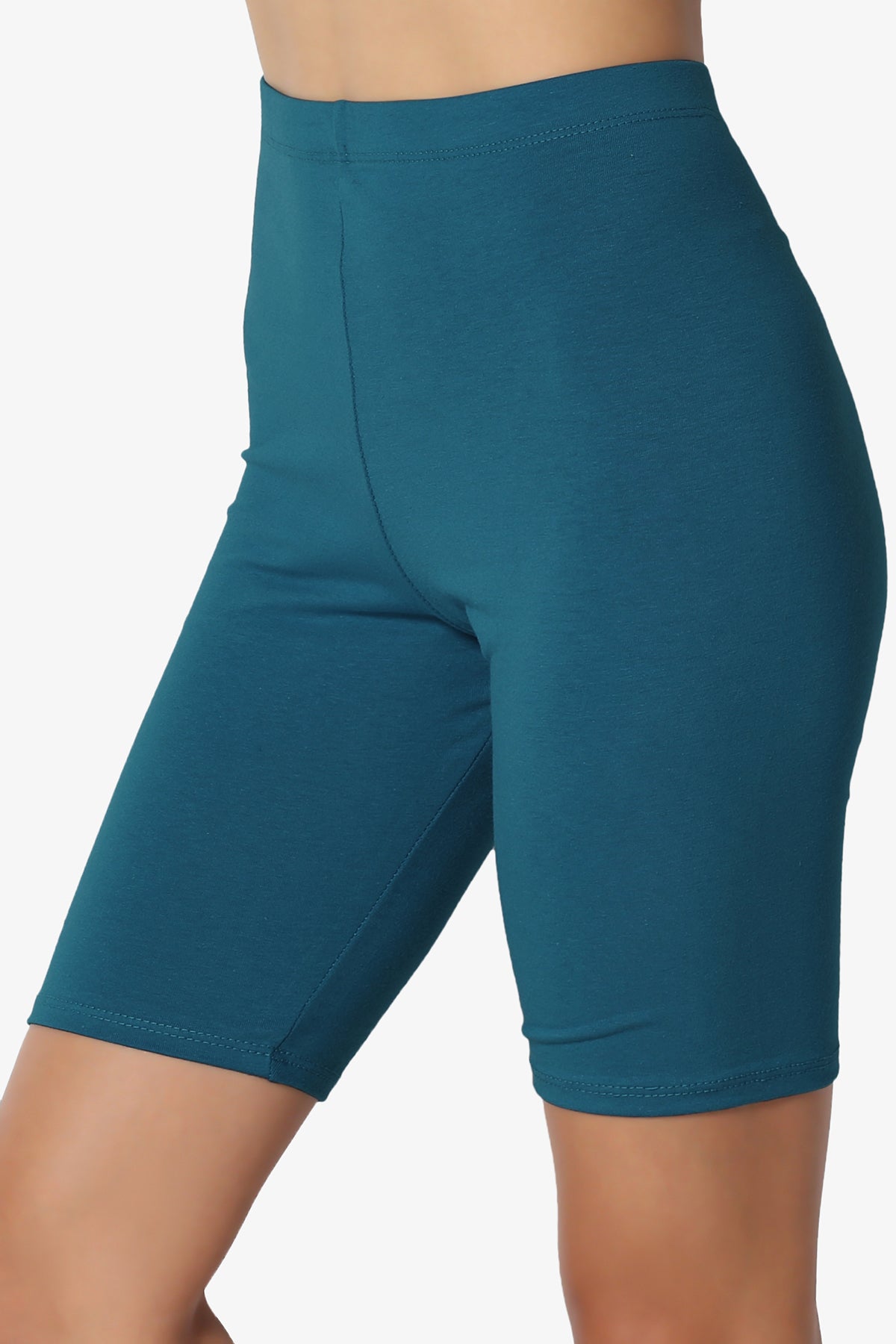 Kite Cotton Biker Short Leggings TEAL_5