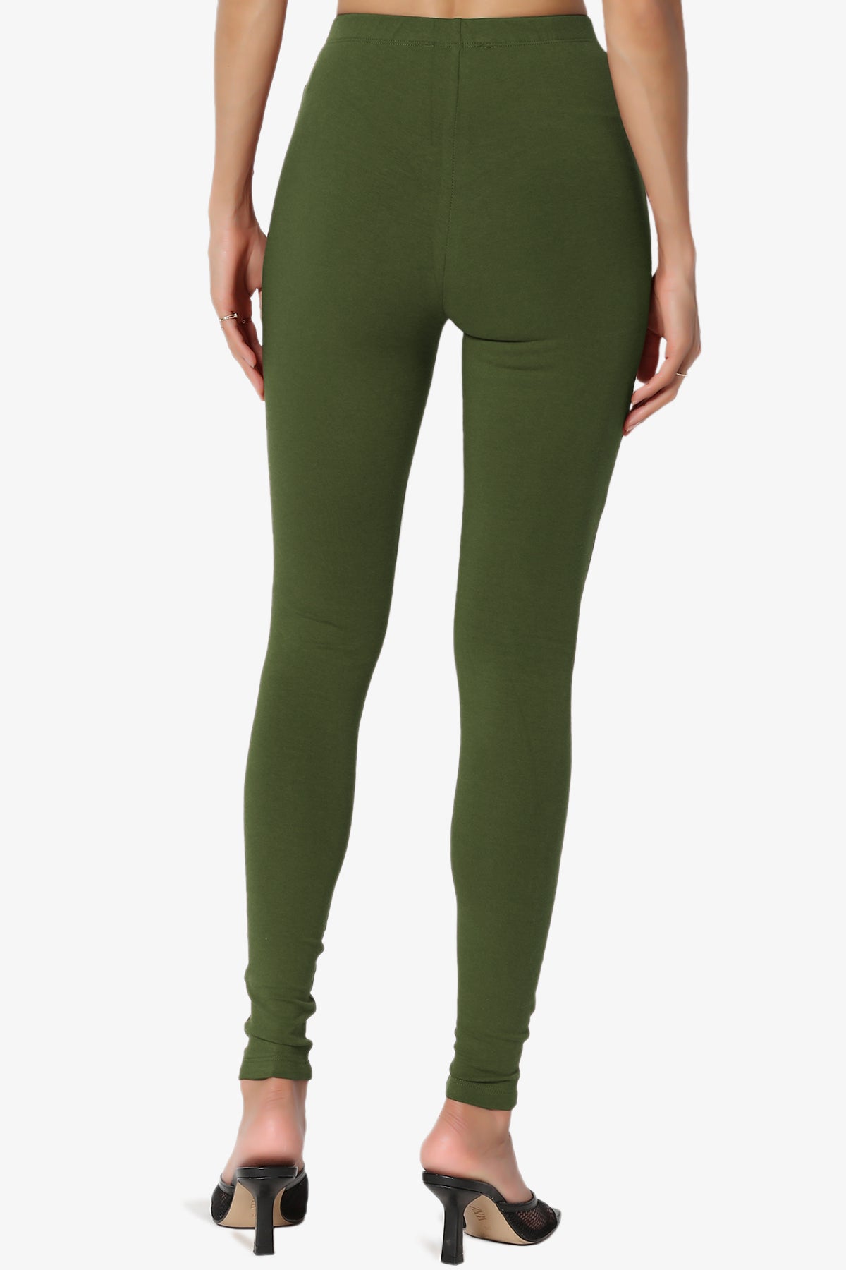 Ansley Luxe Cotton Ankle Leggings PLUS