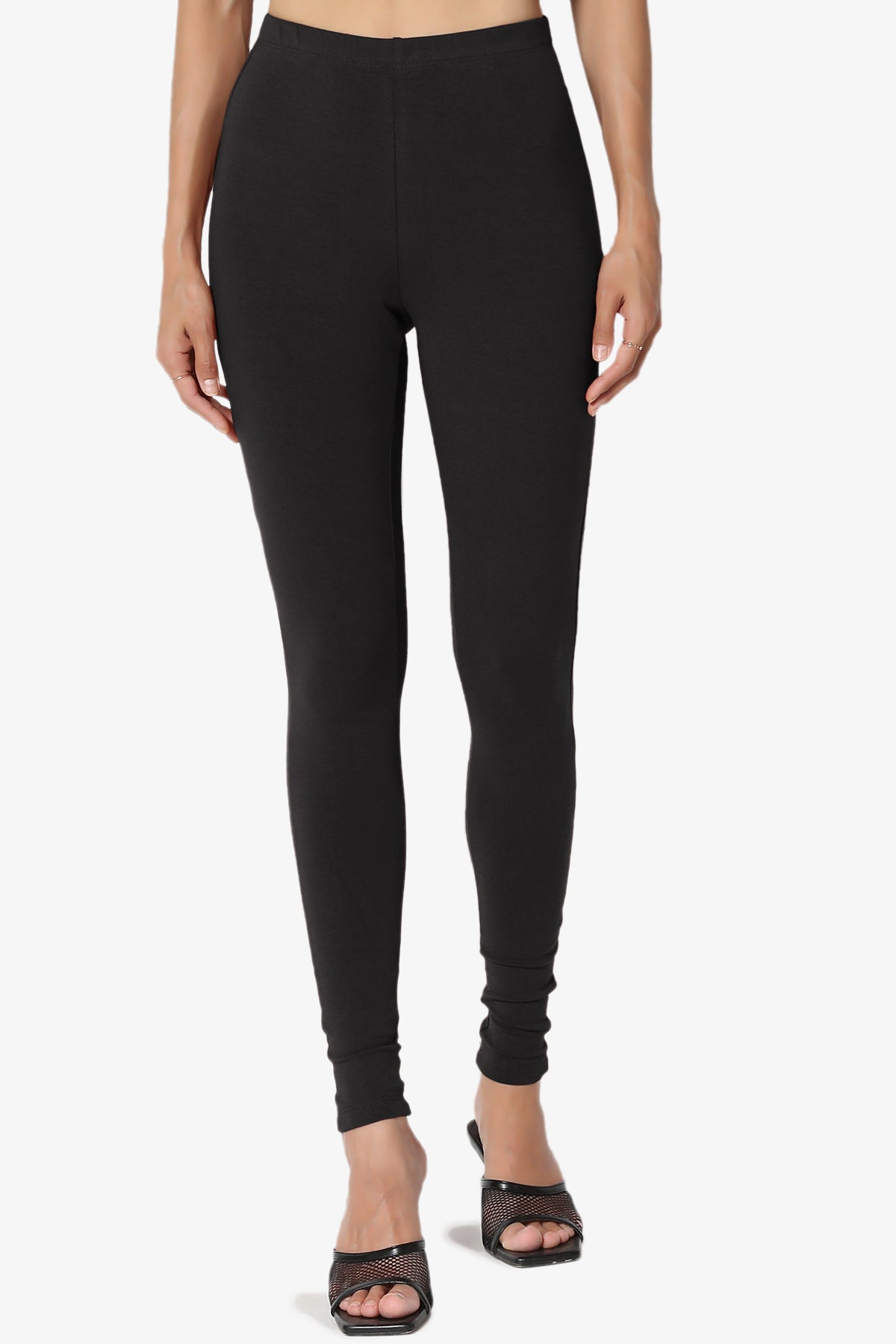 Ansley Luxe Cotton Ankle Leggings PLUS