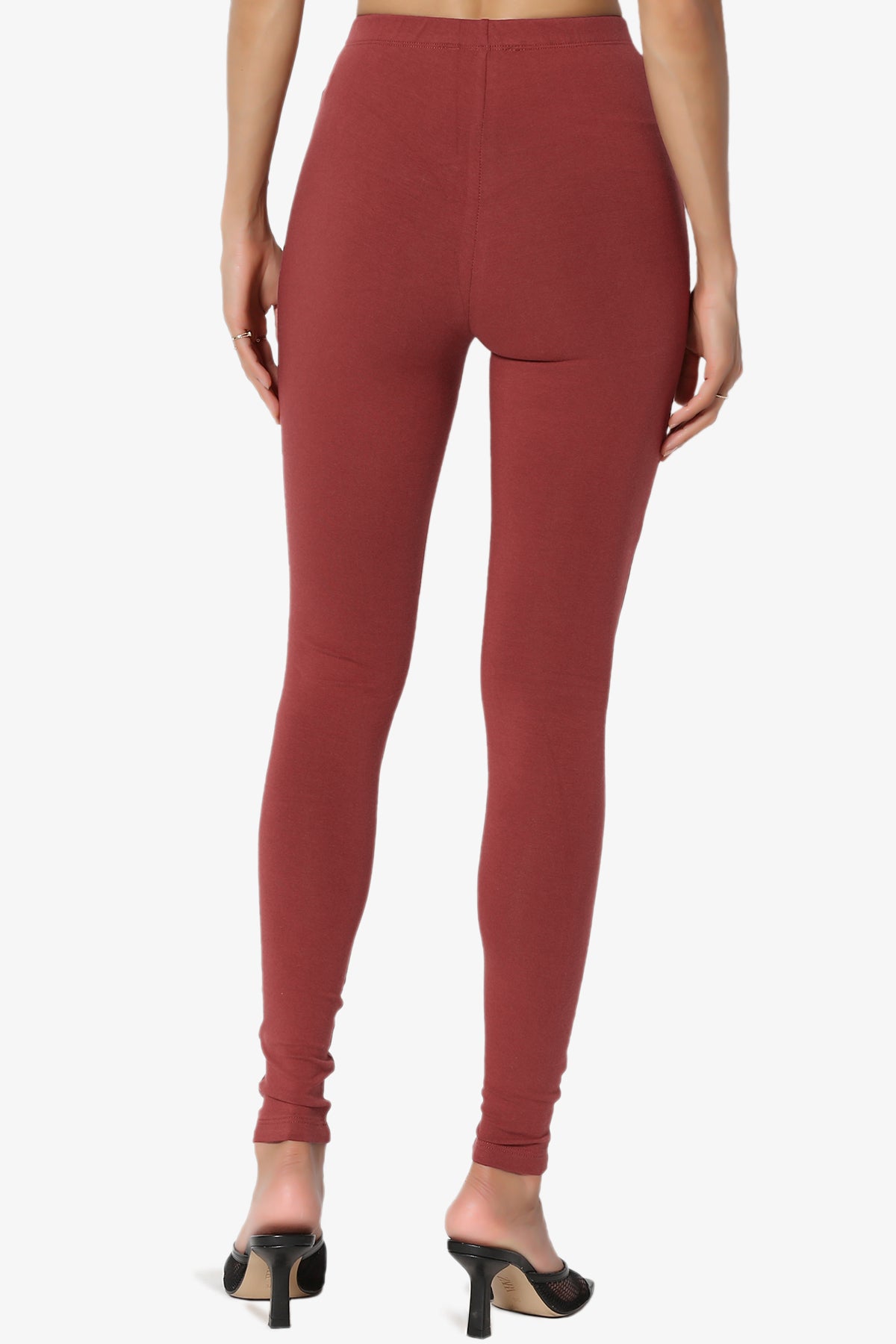 Ansley Luxe Cotton Ankle Leggings PLUS