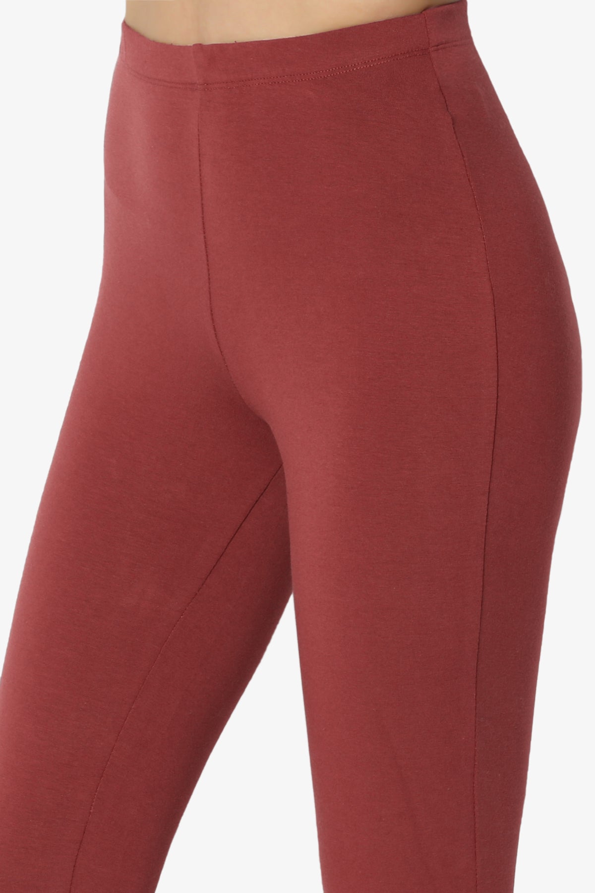 Ansley Luxe Cotton Ankle Leggings PLUS