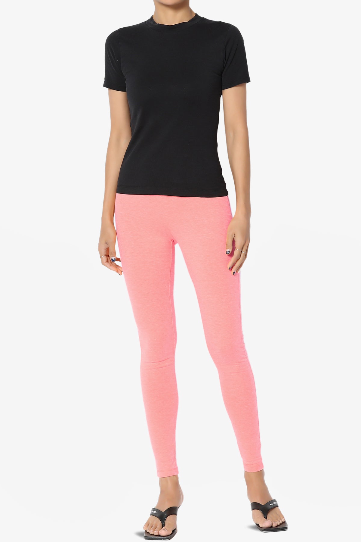 Ansley Luxe Cotton Ankle Leggings PLUS