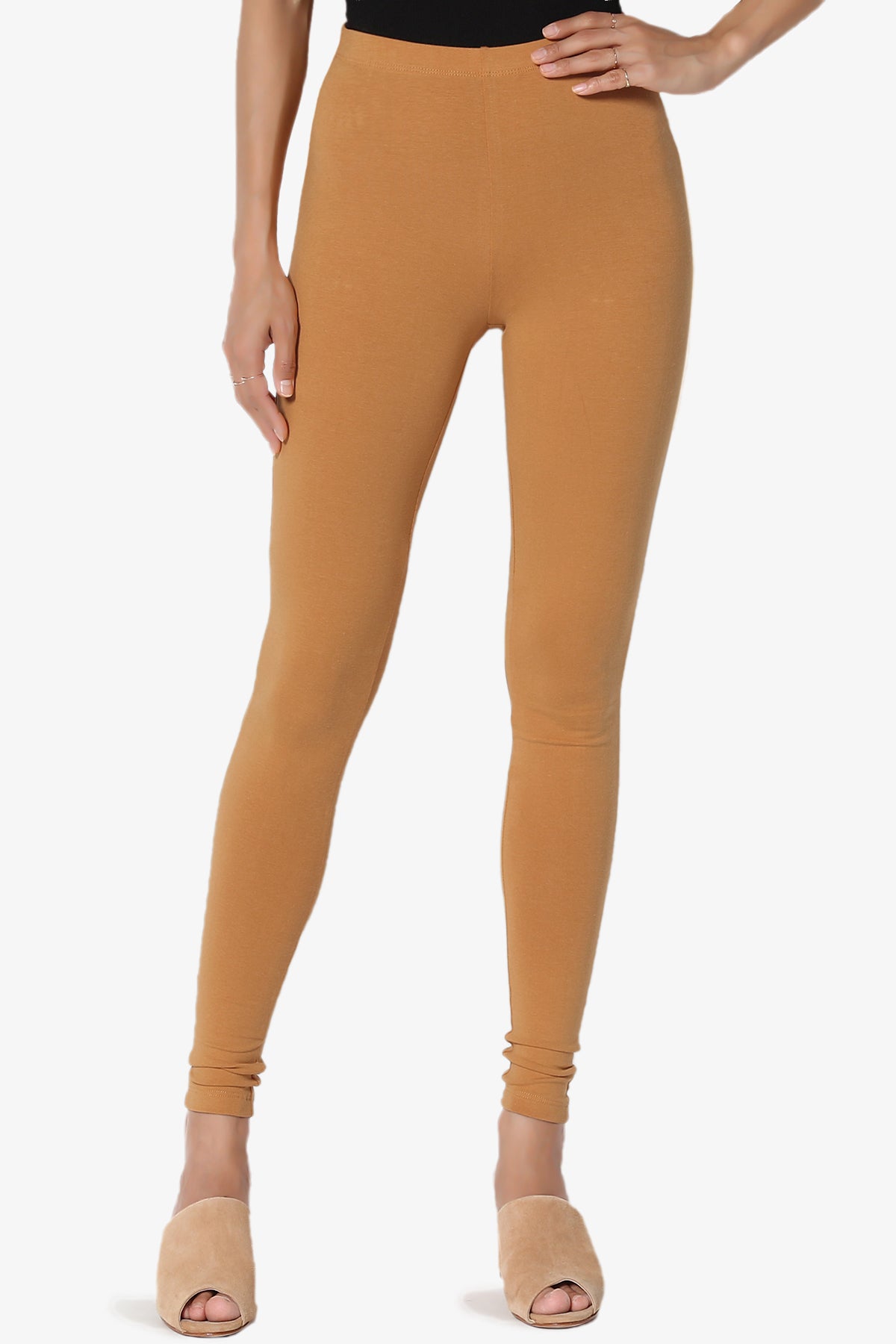 Ansley Luxe Cotton Ankle Leggings PLUS