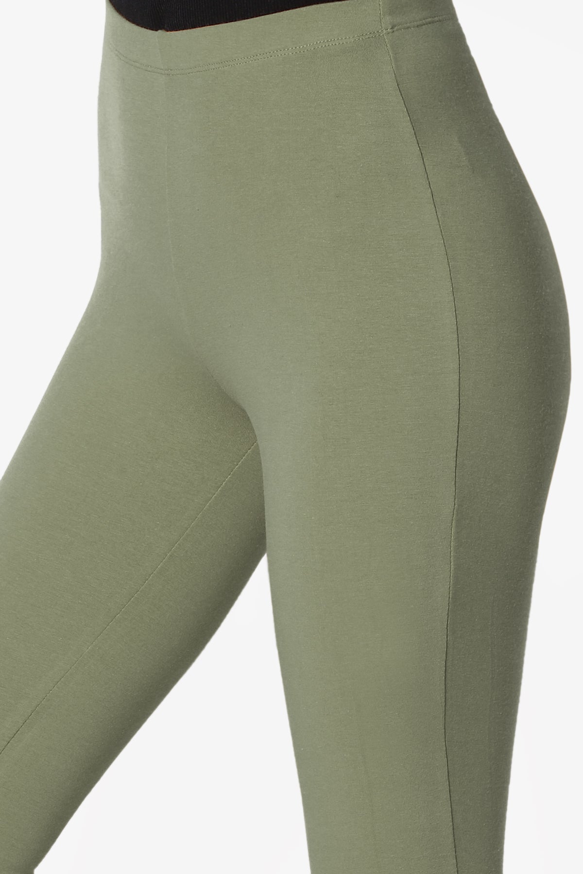 Ansley Luxe Cotton Ankle Leggings PLUS