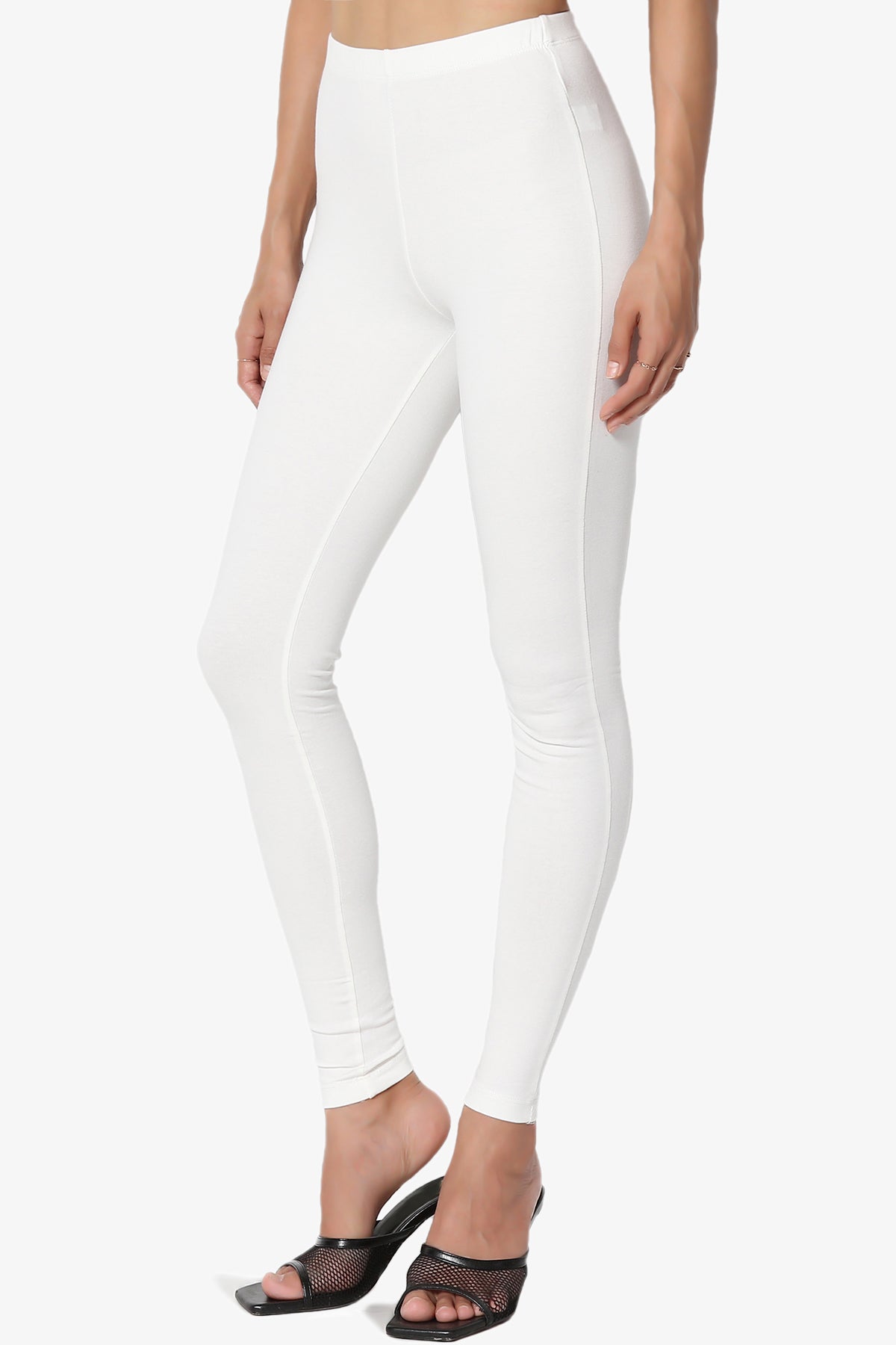 Ansley Luxe Cotton Ankle Leggings PLUS