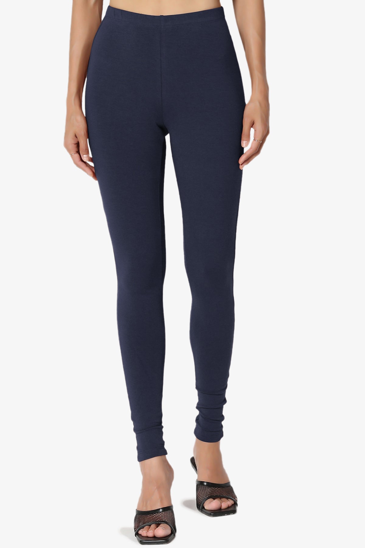 Ansley Luxe Cotton Ankle Leggings PLUS
