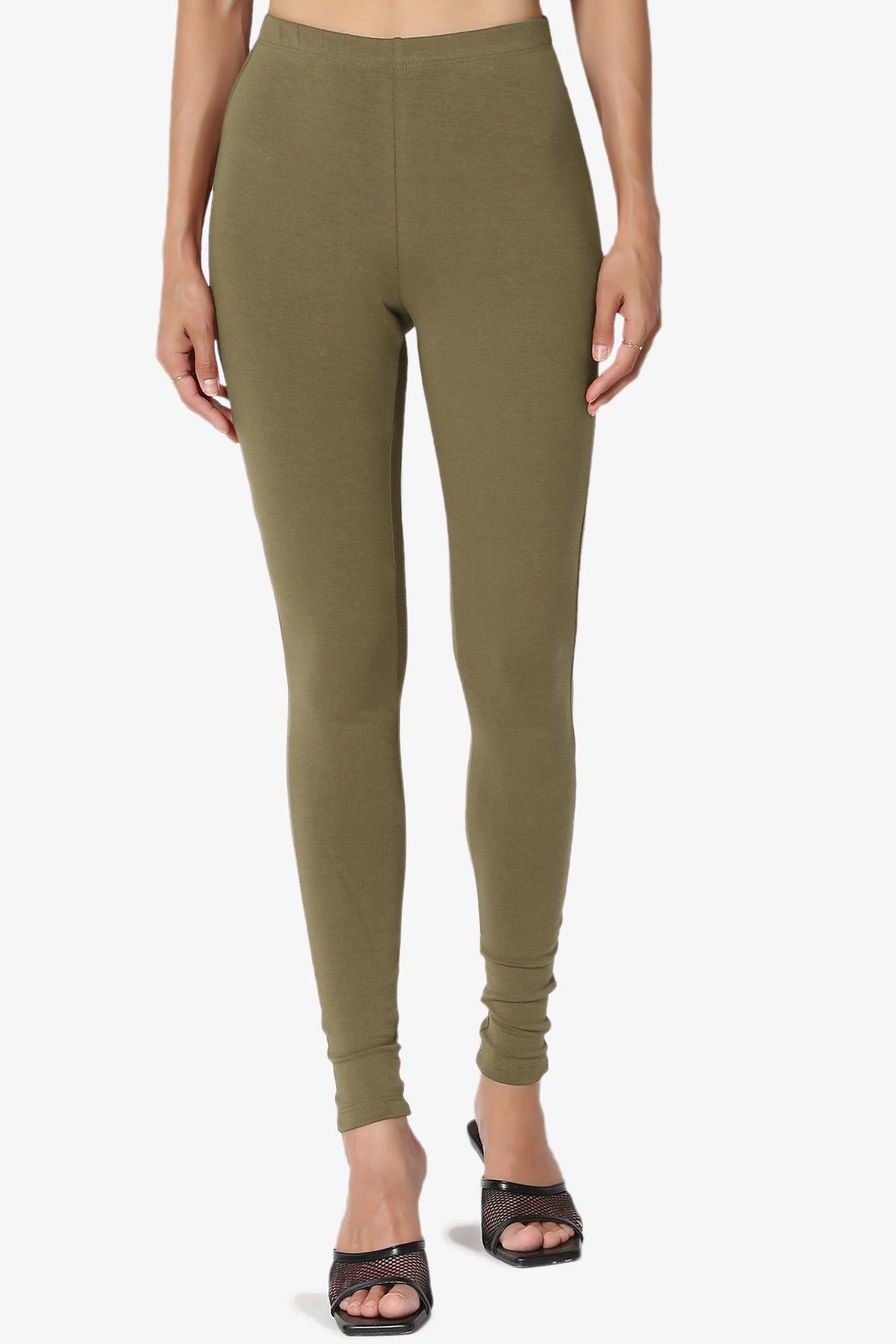 Ansley Luxe Cotton Ankle Leggings MORE COLORS
