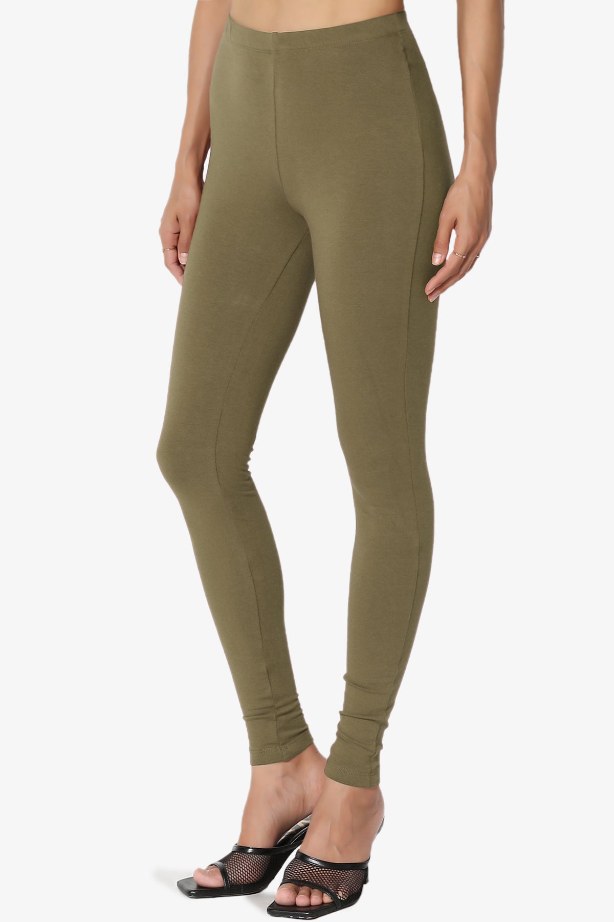 Ansley Luxe Cotton Ankle Leggings MORE COLORS