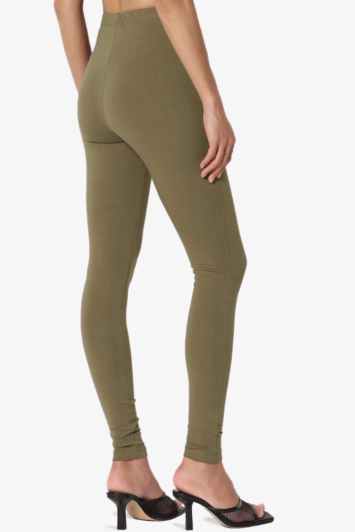 Ansley Luxe Cotton Ankle Leggings PLUS