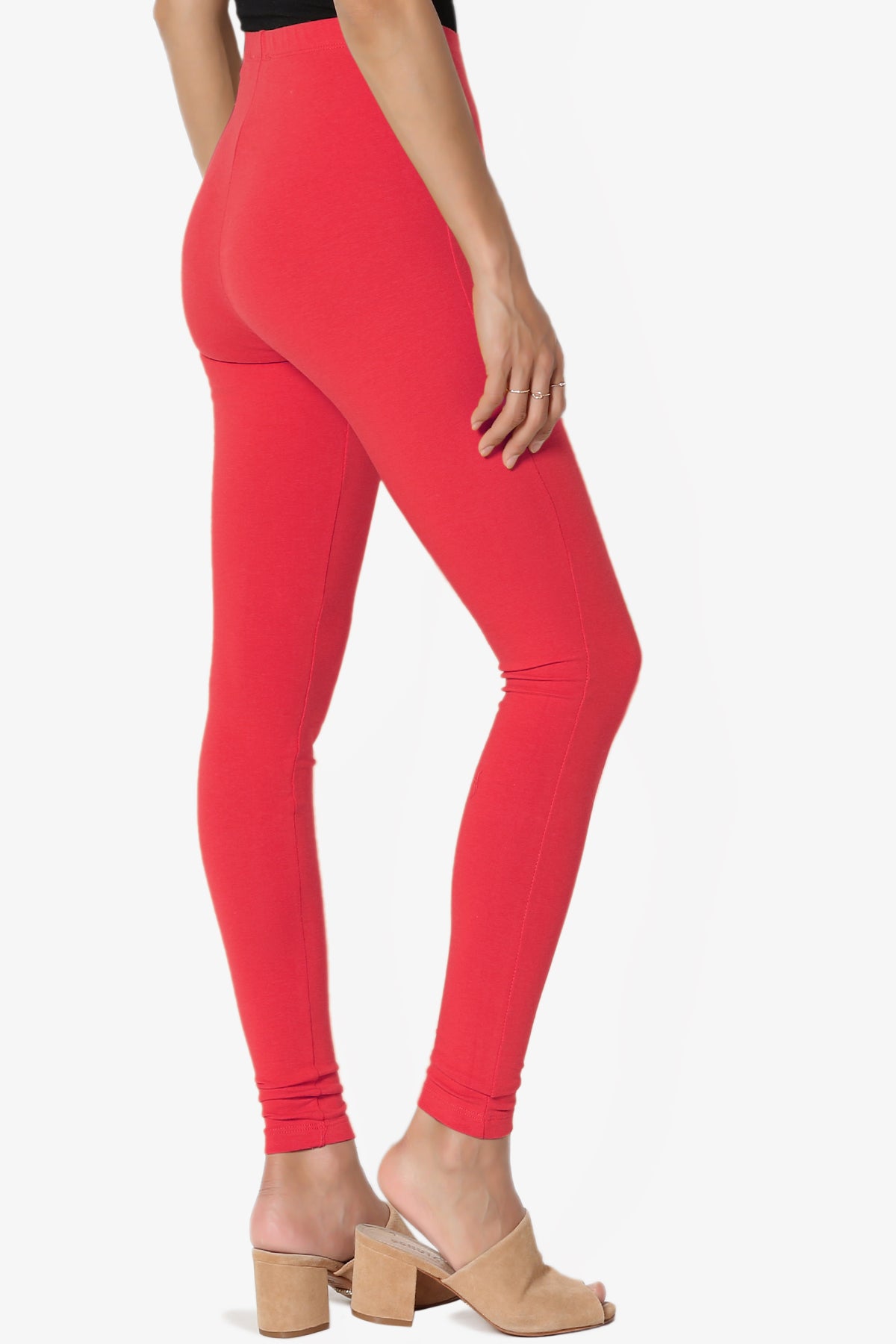 Ansley Luxe Cotton Ankle Leggings PLUS