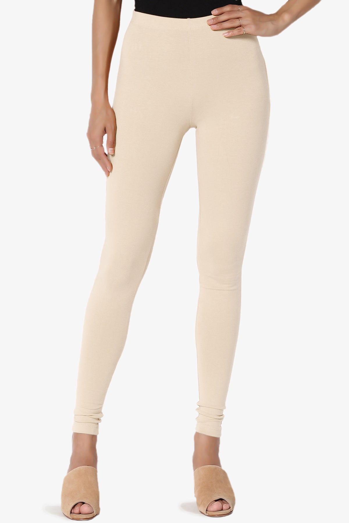 Ansley Luxe Cotton Ankle Leggings MORE COLORS