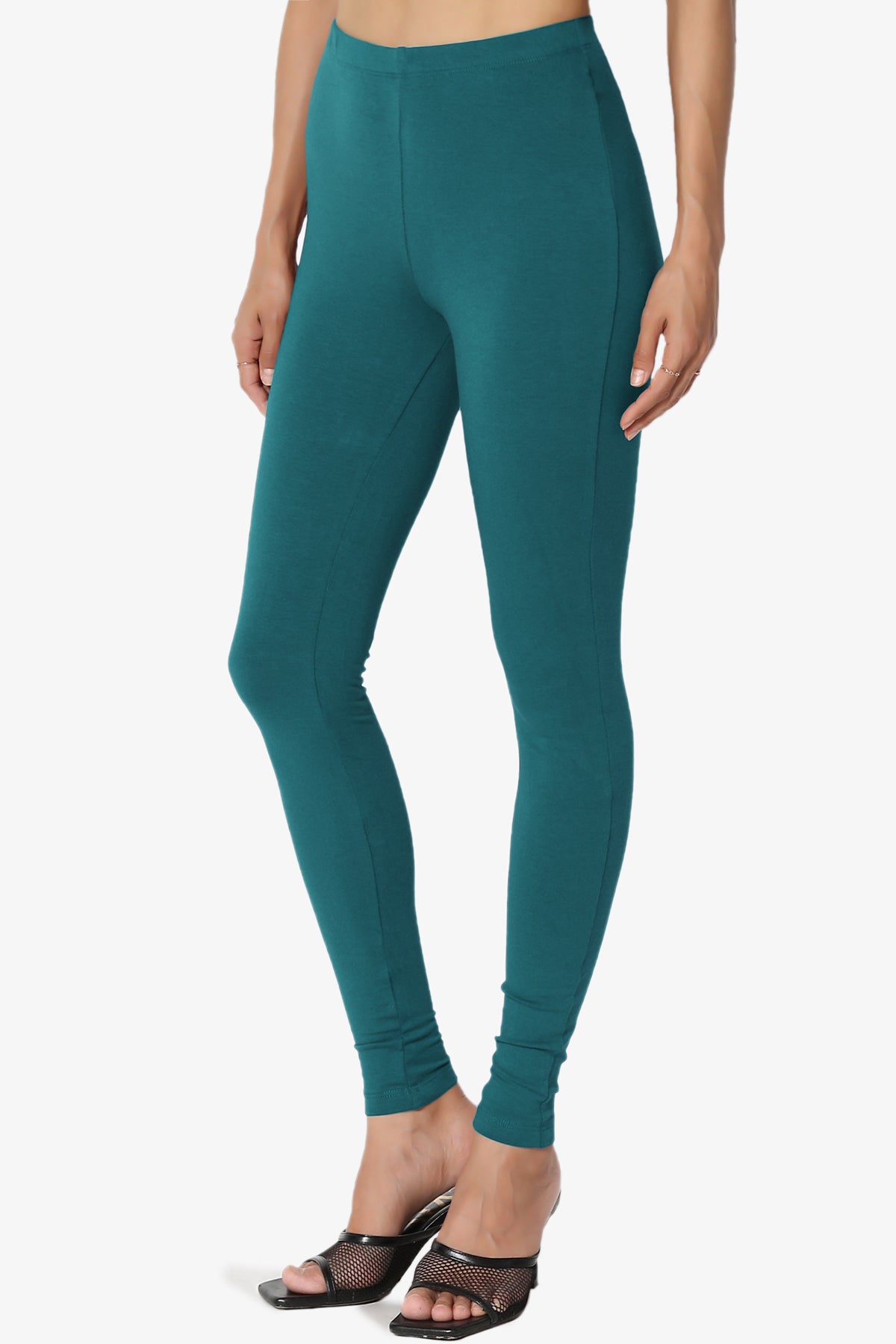 Ansley Luxe Cotton Ankle Leggings PLUS