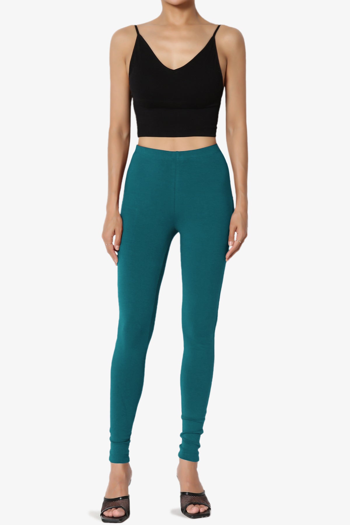 Ansley Luxe Cotton Ankle Leggings MORE COLORS