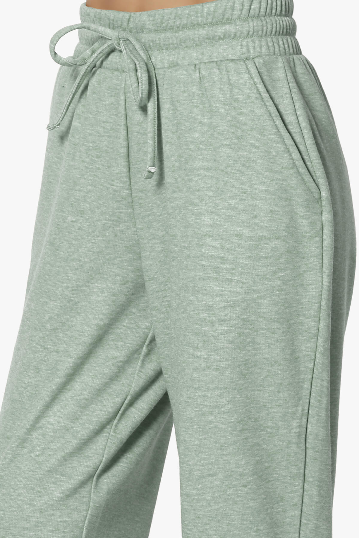 Catcher Melange Fleece Jogger Pants LIGHT GREEN_5