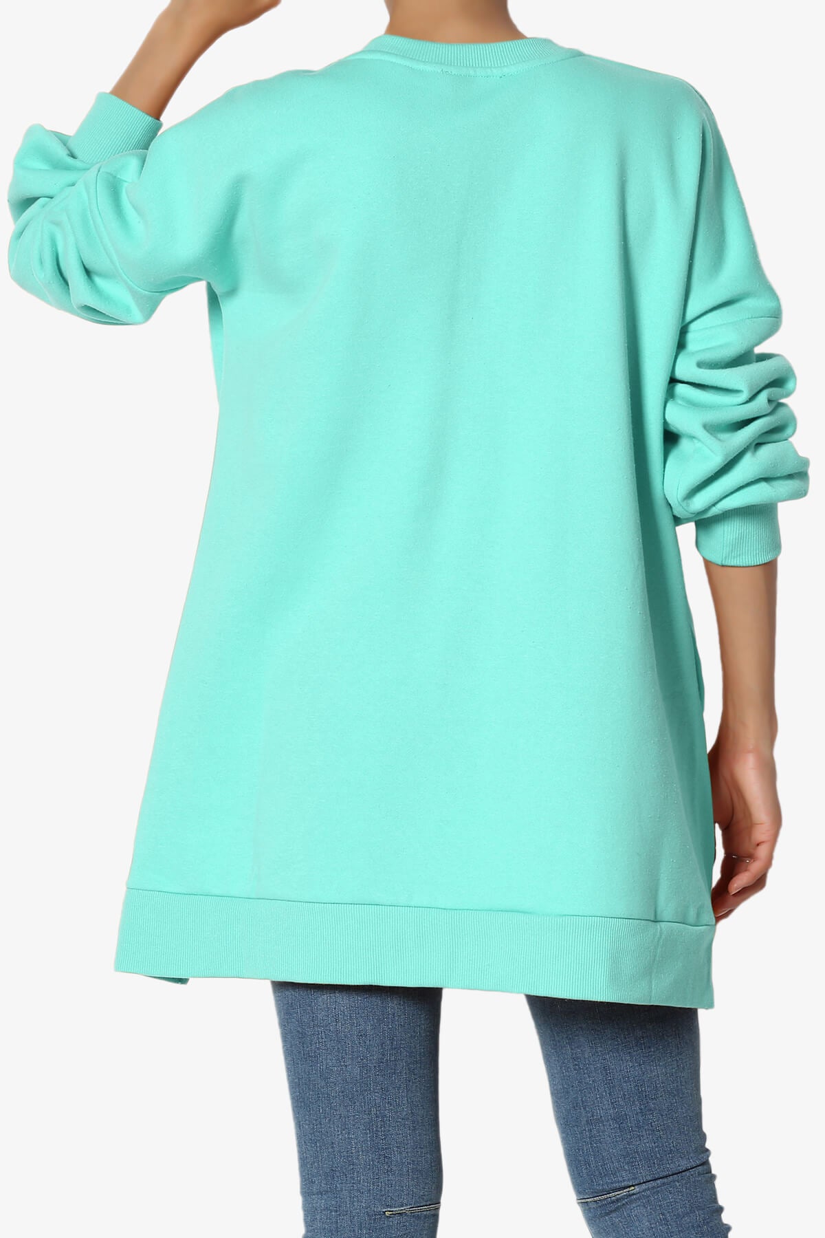 Revel Hi-Low Boyfriend Sweatshirts MINT_2