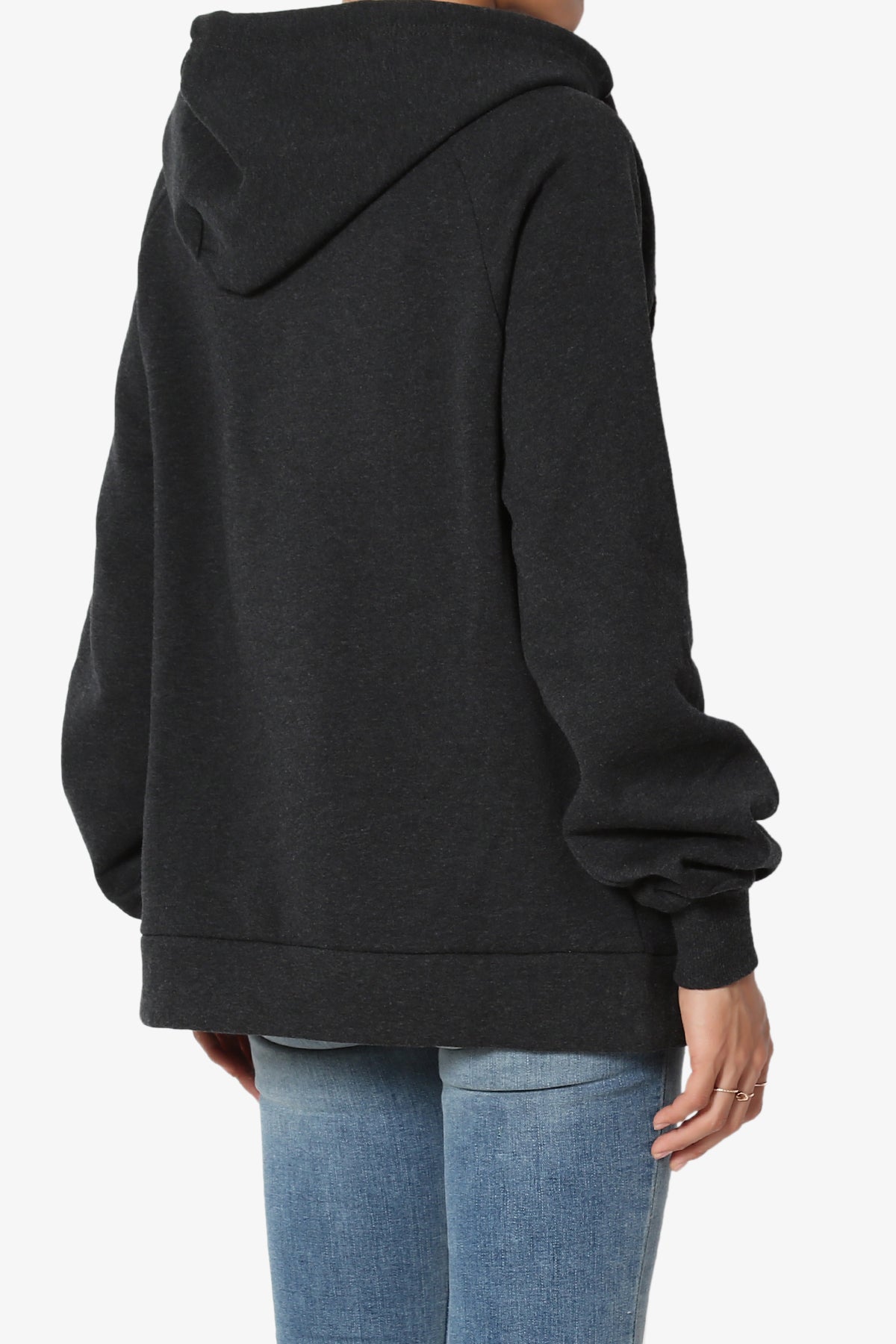 Accie Side Drawstring Hooded Sweatshirts