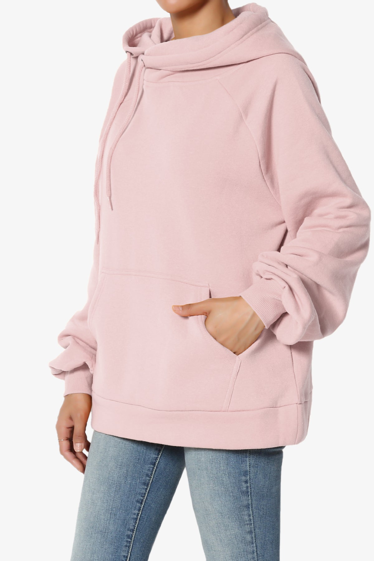 Accie Side Drawstring Hooded Sweatshirts