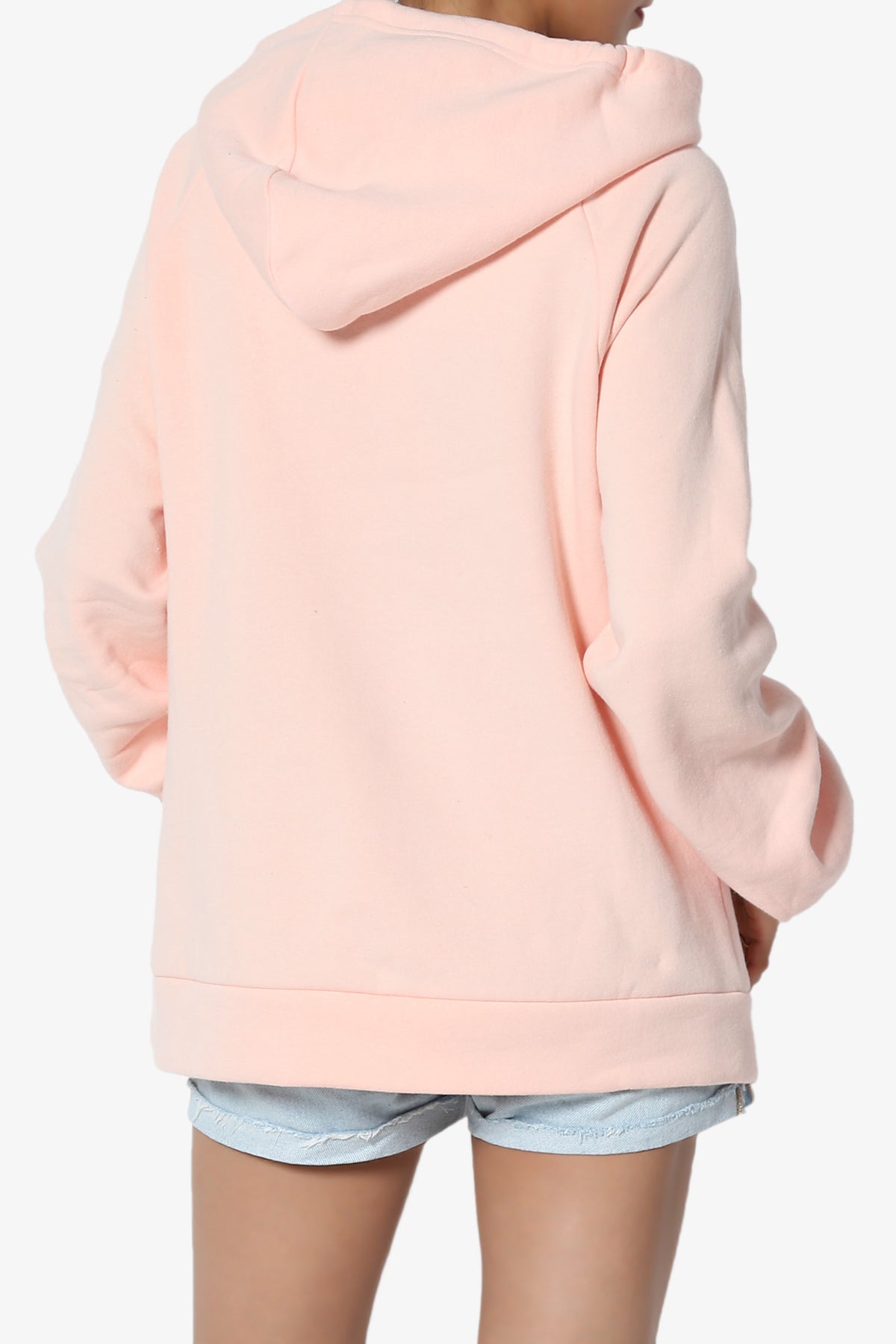 Accie Side Drawstring Hooded Sweatshirts PLUS