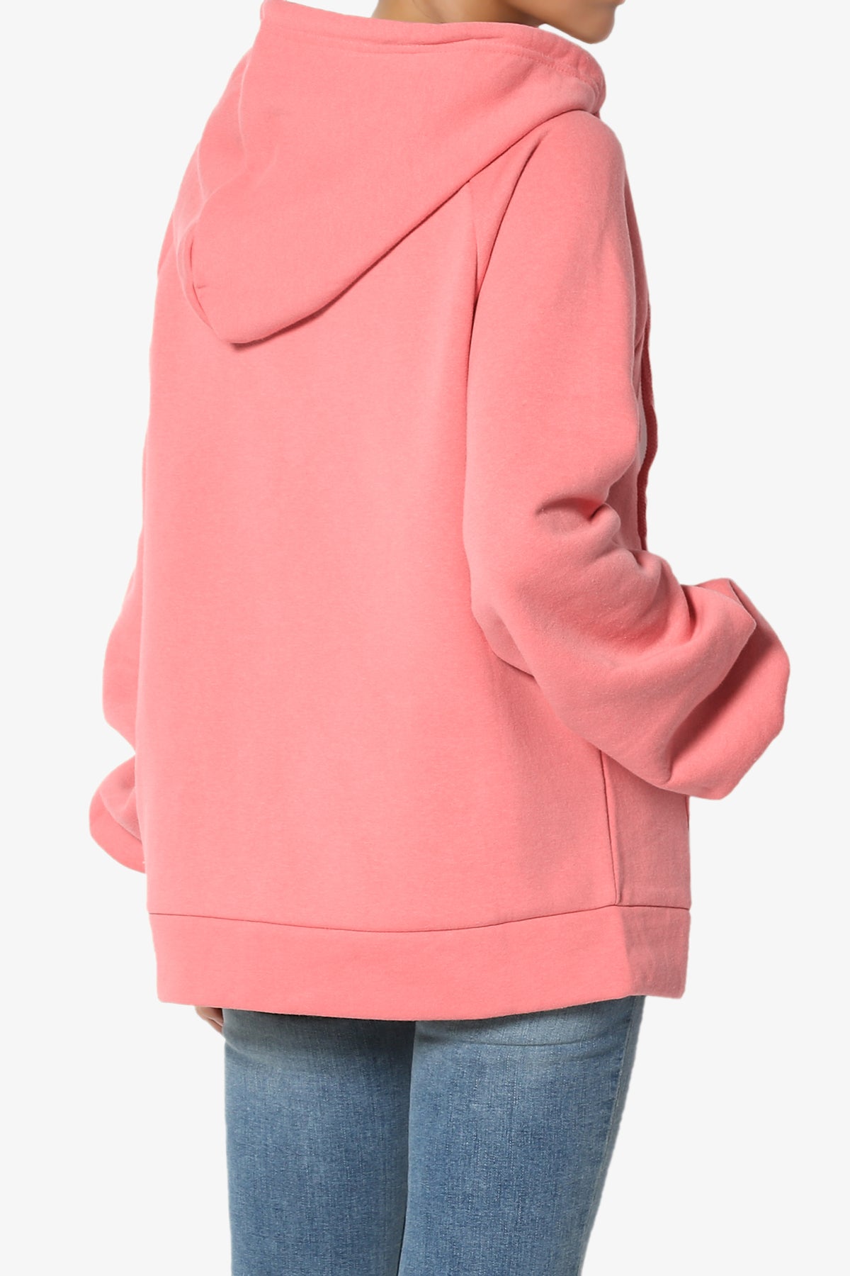 Accie Side Drawstring Hooded Sweatshirts PLUS