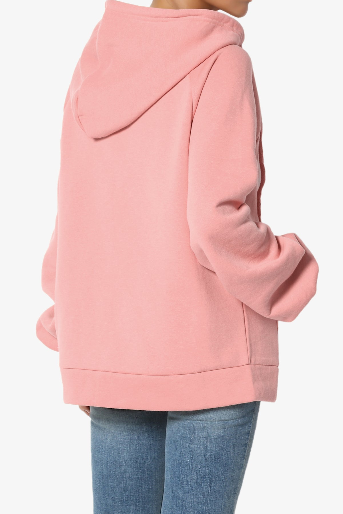 Accie Side Drawstring Hooded Sweatshirts PLUS